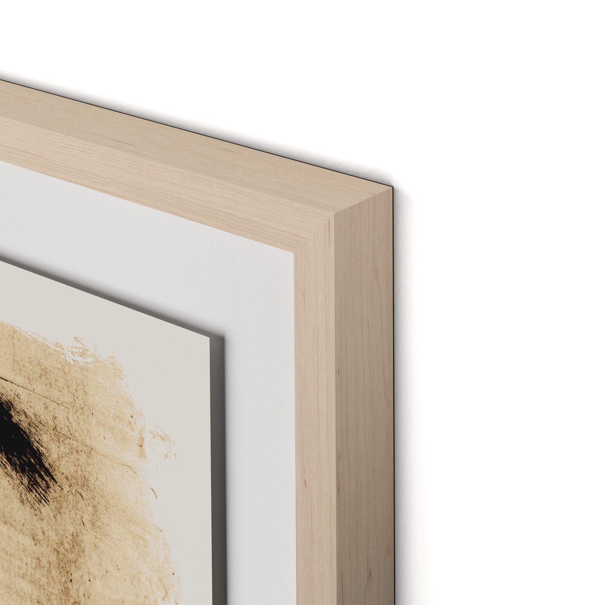 Mind Framed Paper / 32 x 24 in / Natural Maple