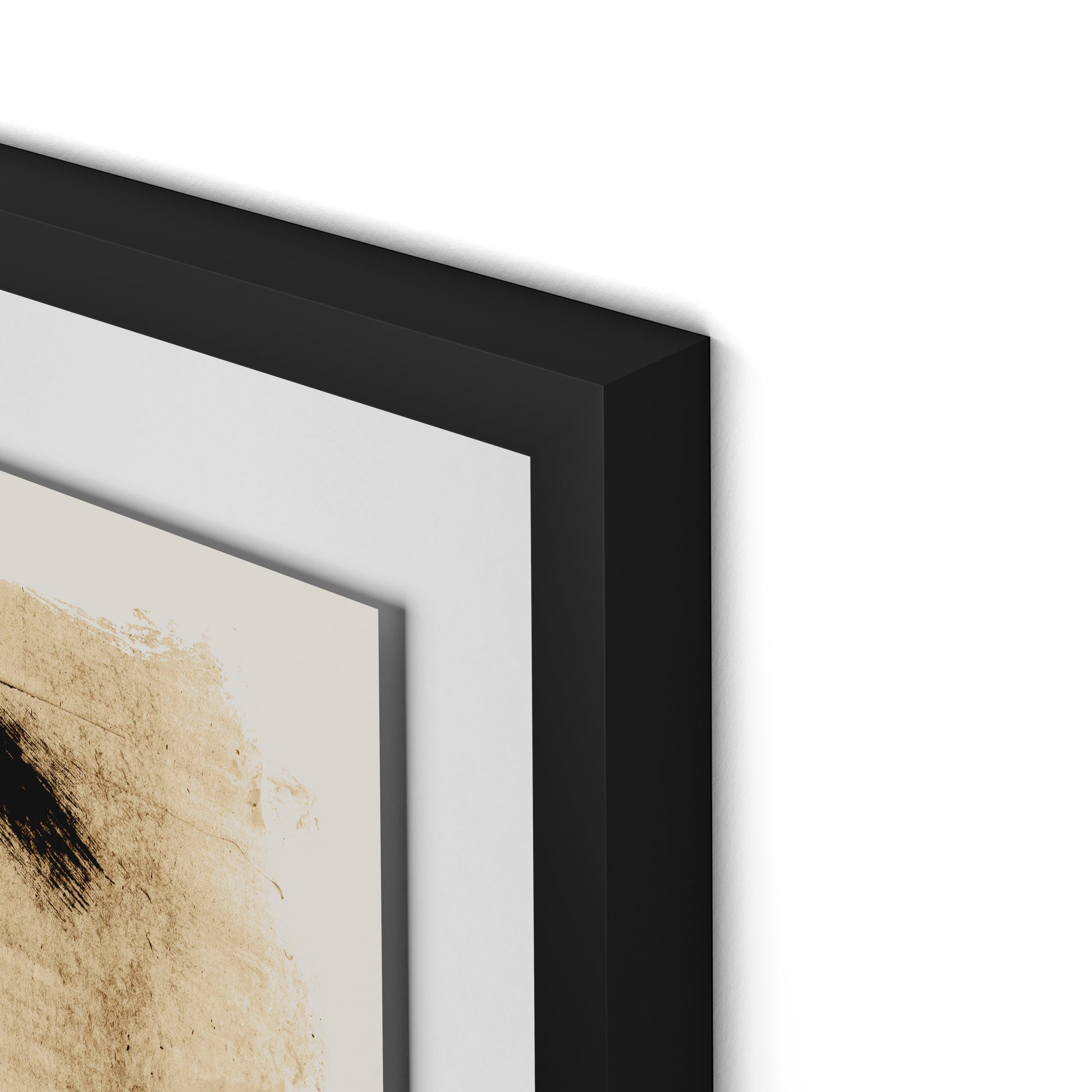 Mind Framed Paper / 32 x 24 in / Black