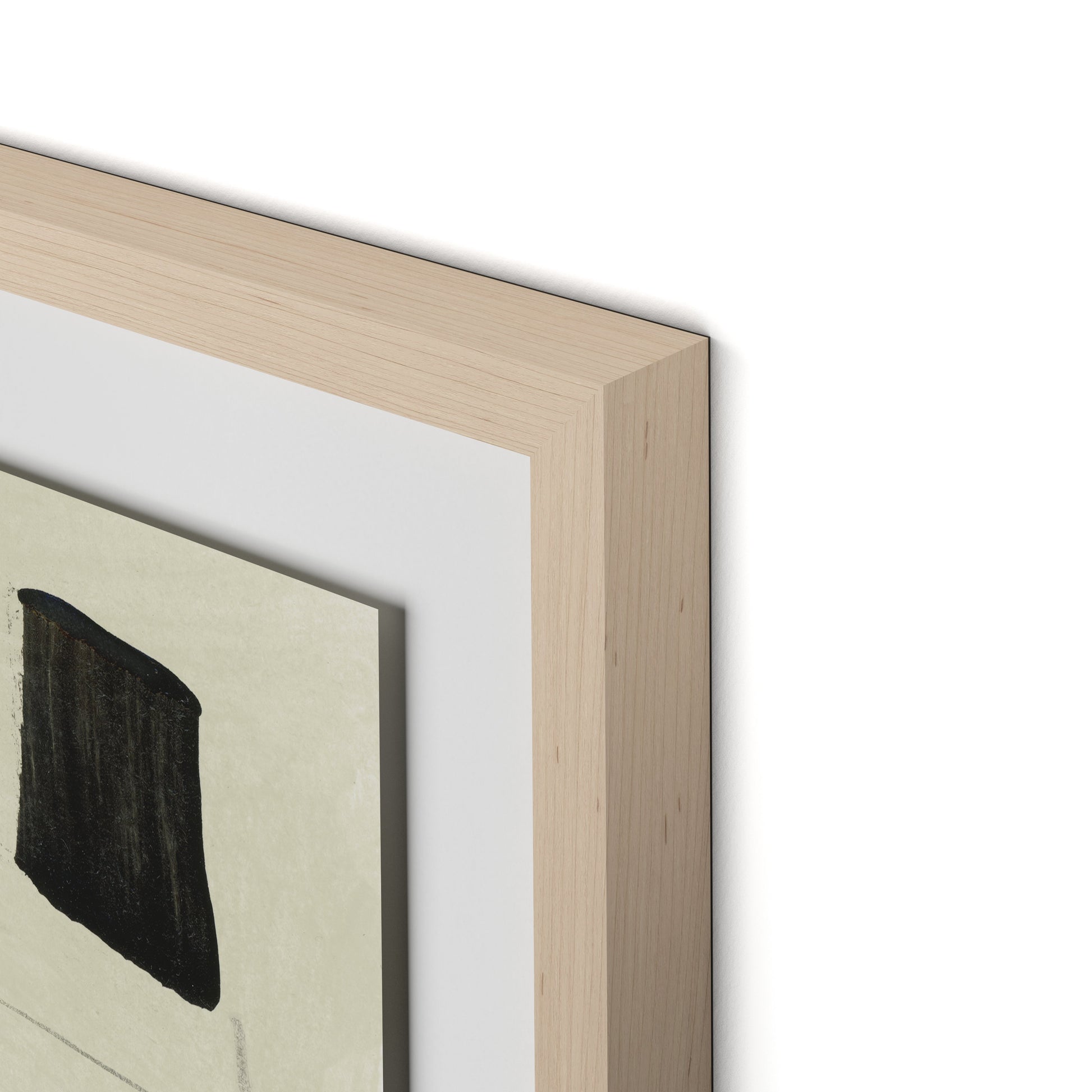 Combine Framed Paper / 32 x 24 in / Natural Maple