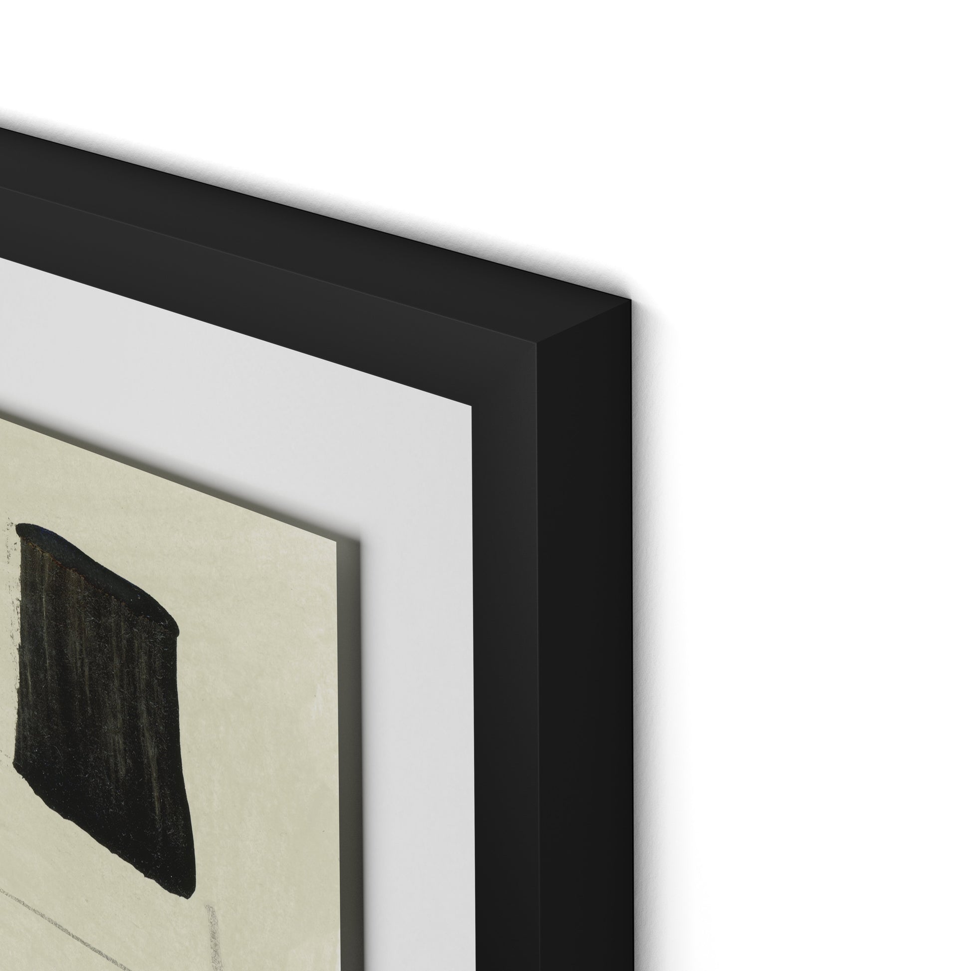 Combine Framed Paper / 32 x 24 in / Black