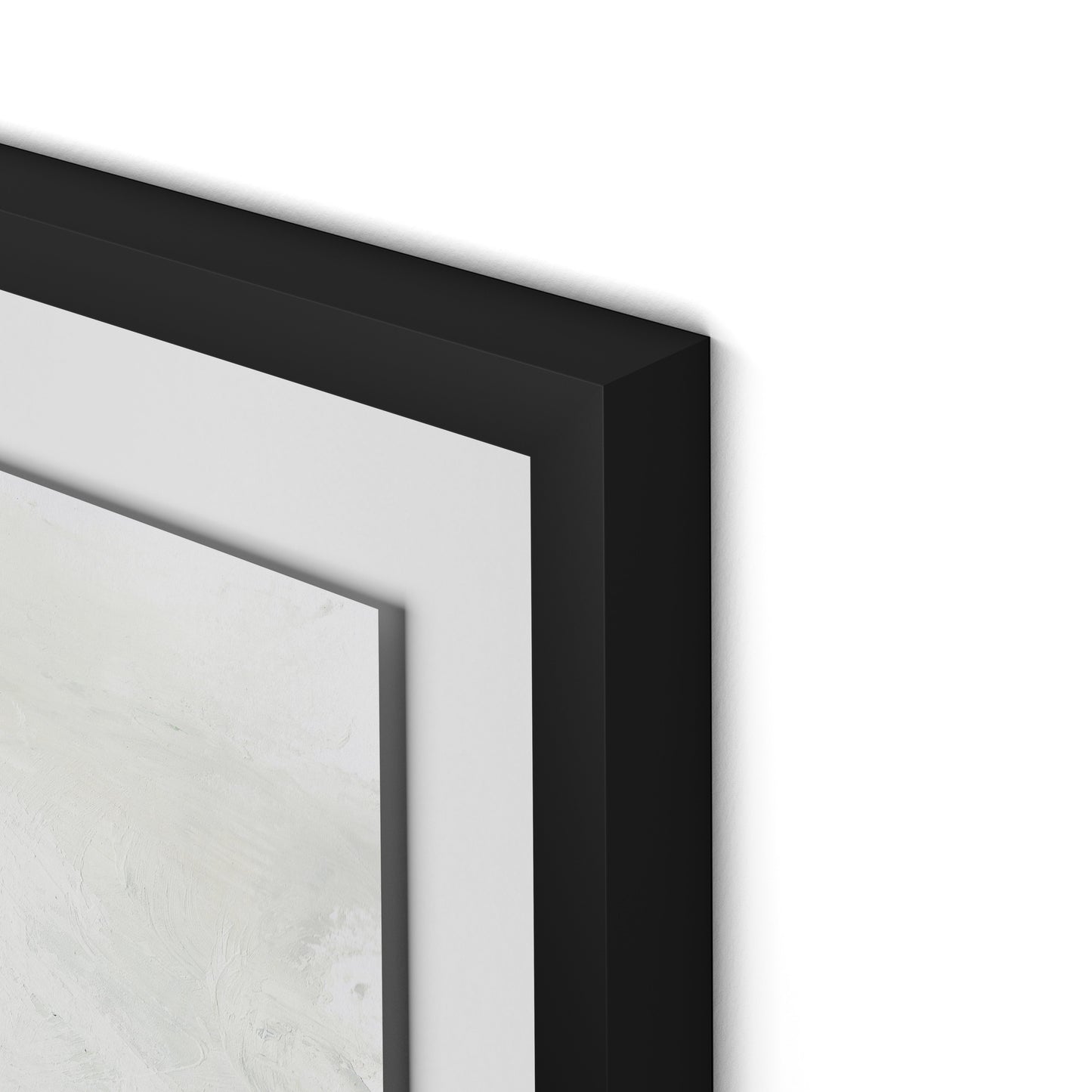 Ebb and Flow Framed Paper / 32 x 24 in / Black