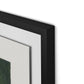 Wildflower Constellations XIX with border Framed Paper / 32 x 24 in / Black