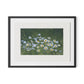 Wildflower Constellations XIX with border Framed Paper / 32 x 24 in / Black