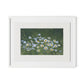 Wildflower Constellations XIX with border Framed Paper / 32 x 24 in / White