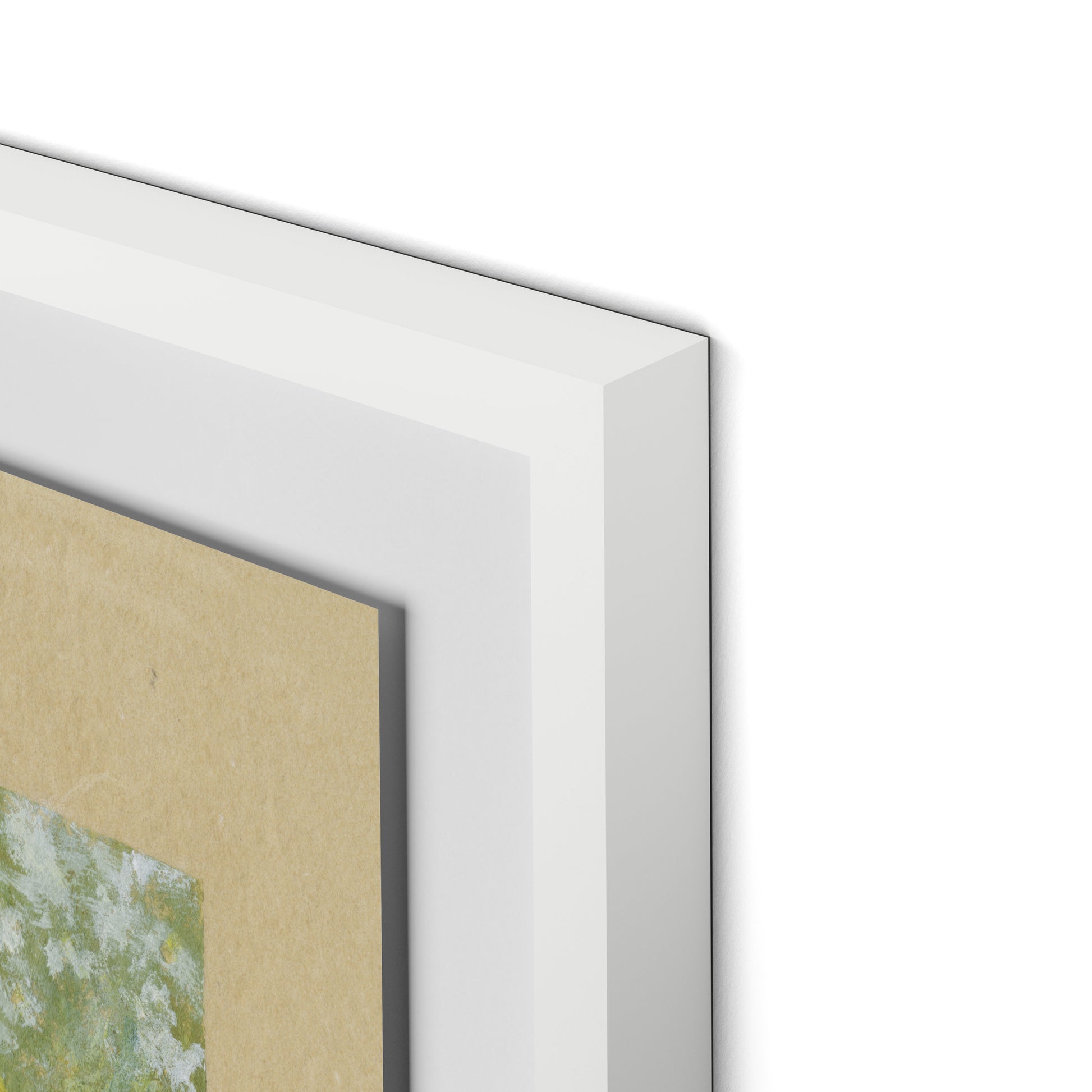 Chorus of Daisies IV Framed Paper / 32 x 24 in / White