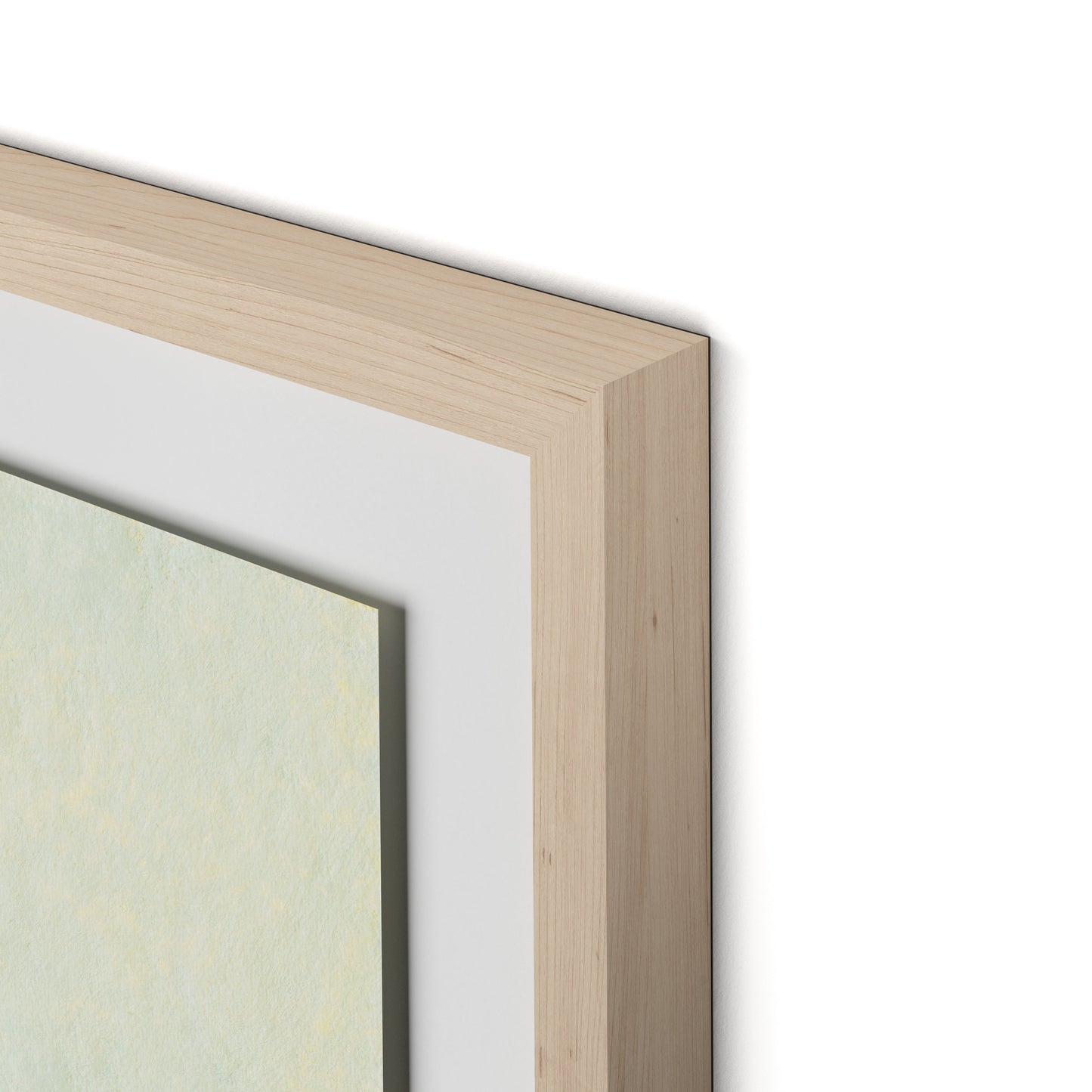 Vale Framed Paper / 32 x 24 in / Natural Maple
