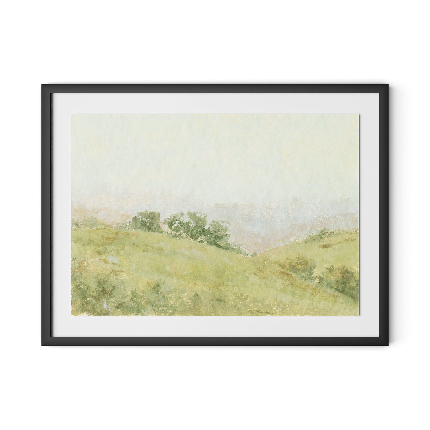 Vale Framed Paper / 32 x 24 in / Black