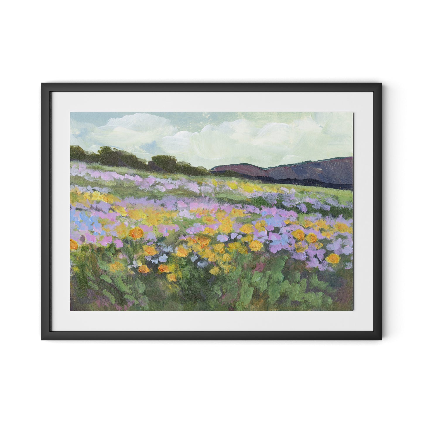 Verdure Framed Paper / 32 x 24 in / Black