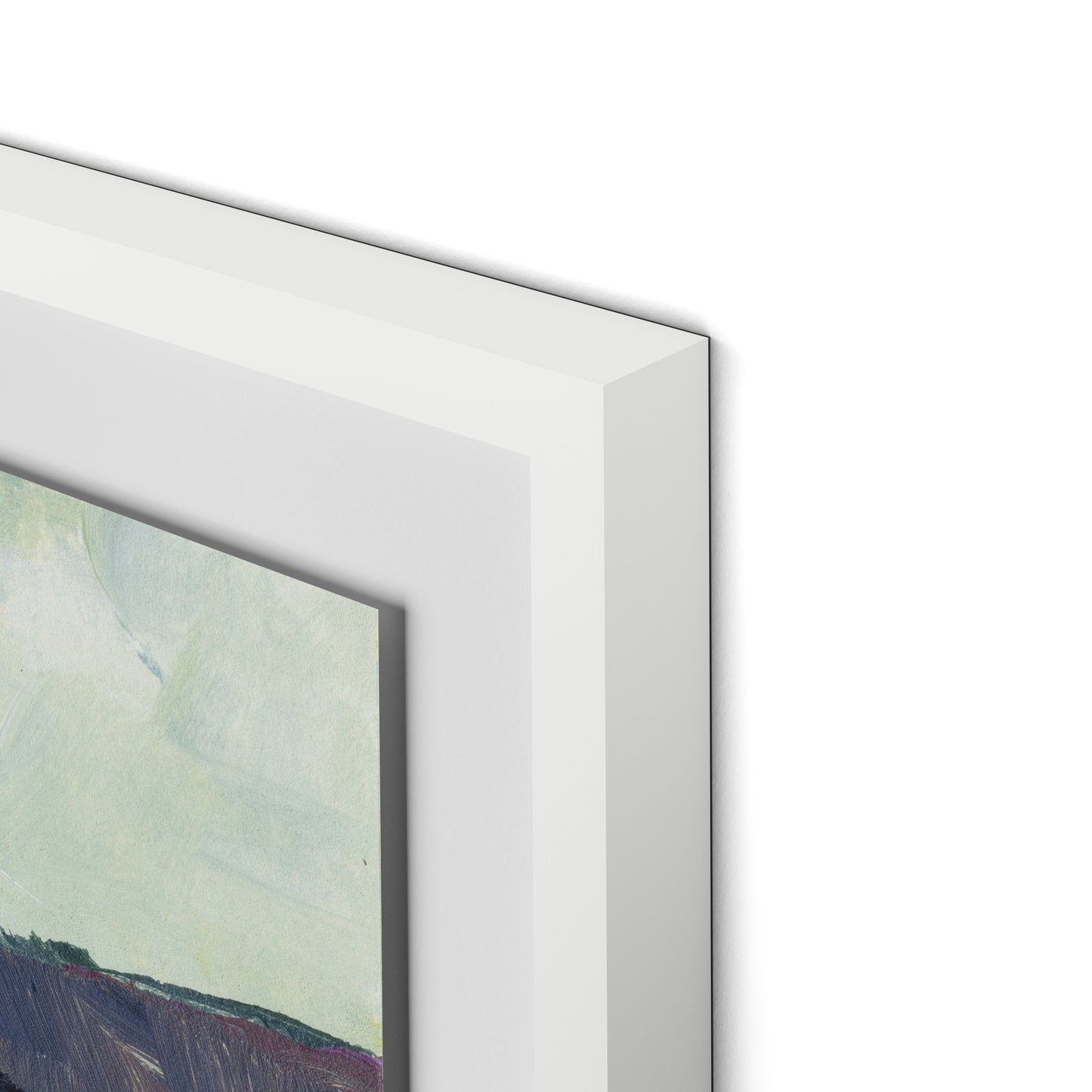 Verdure Framed Paper / 32 x 24 in / White