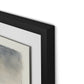Hazy Terrain Framed Paper / 32 x 18 in / Black
