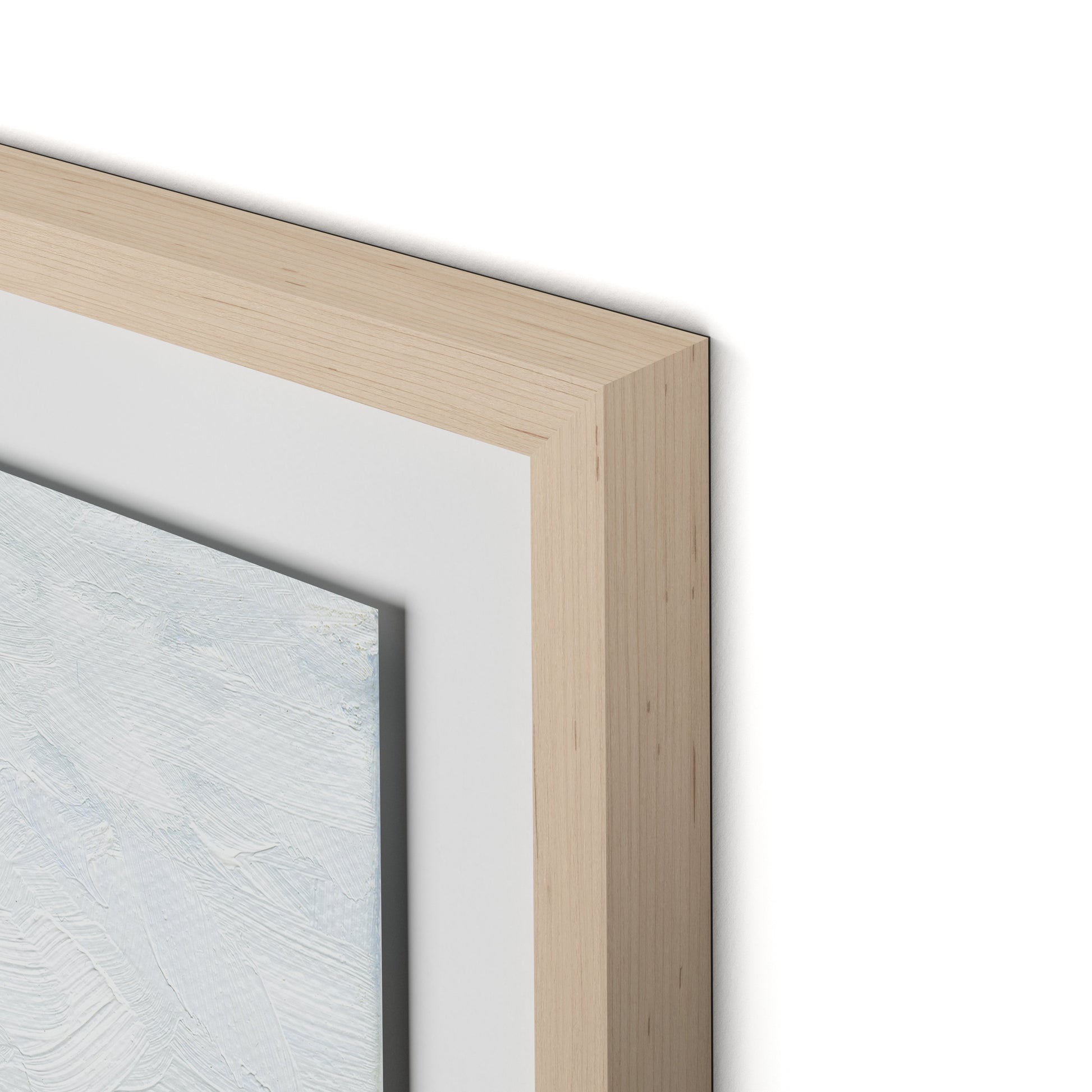 Hillside Framed Paper / 32 x 26.5 in / Natural Maple