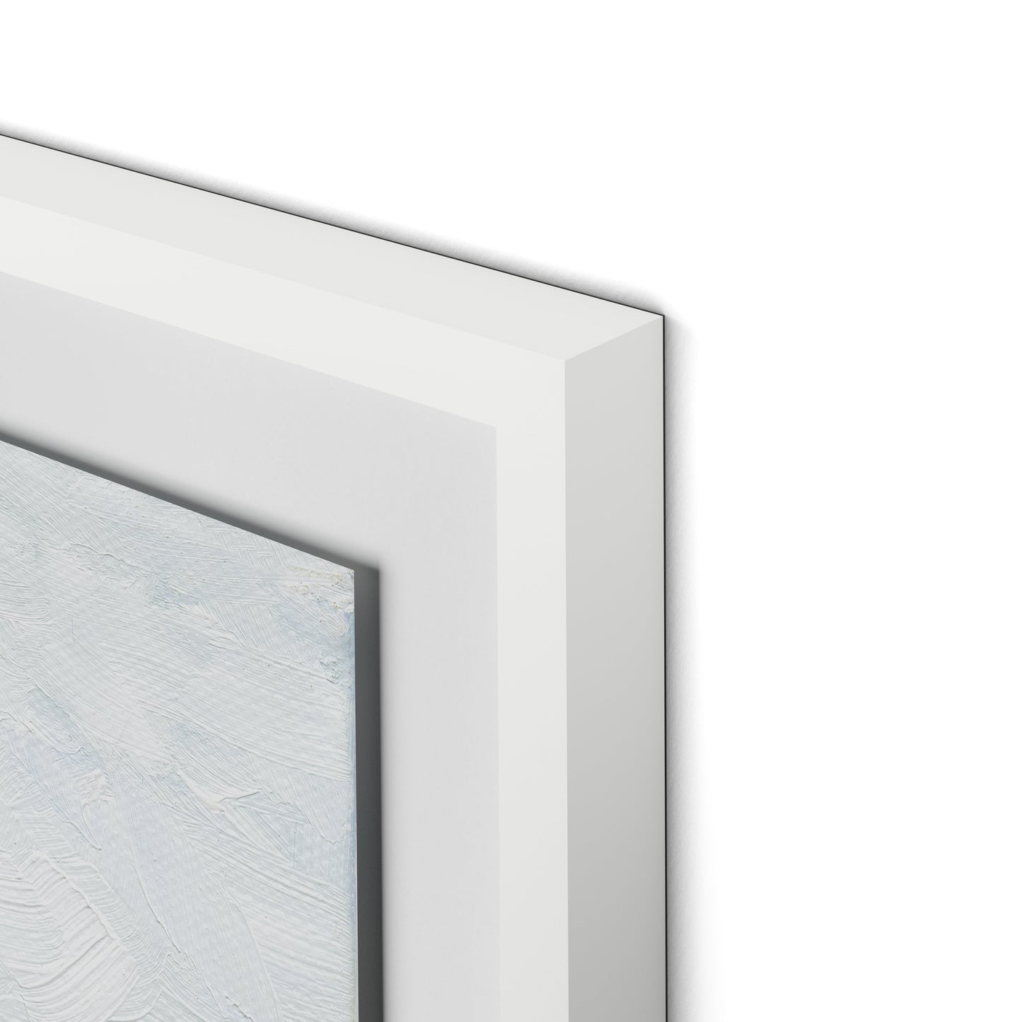 Hillside Framed Paper / 32 x 26.5 in / White