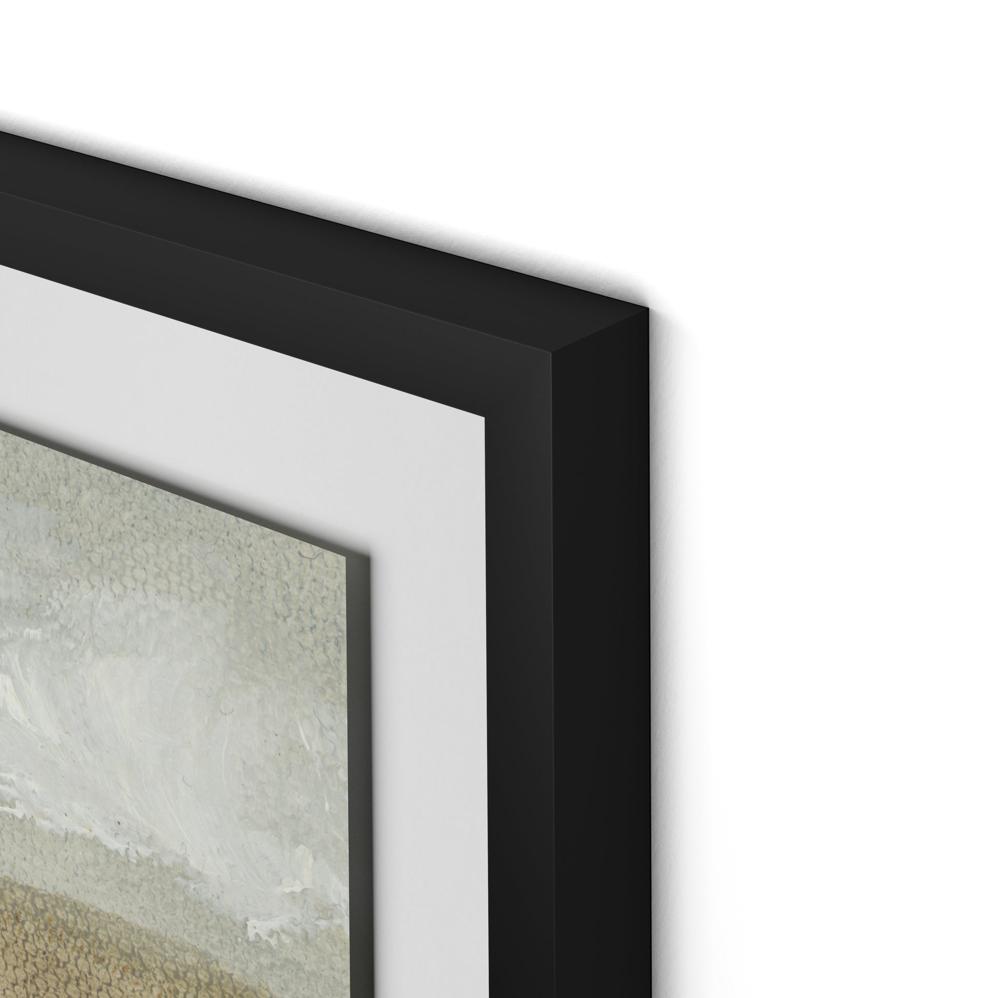 Baja California Framed Paper / 32 x 26.5 in / Black