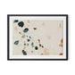 Artists Palette No. 1 Framed Paper / 32 x 24 in / Black