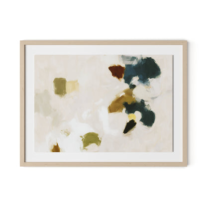 Arch Framed Paper / 32 x 24 in / Natural Maple