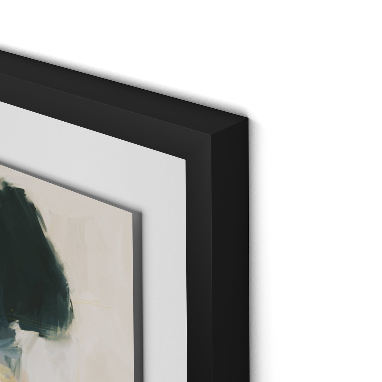 Arch Framed Paper / 32 x 24 in / Black