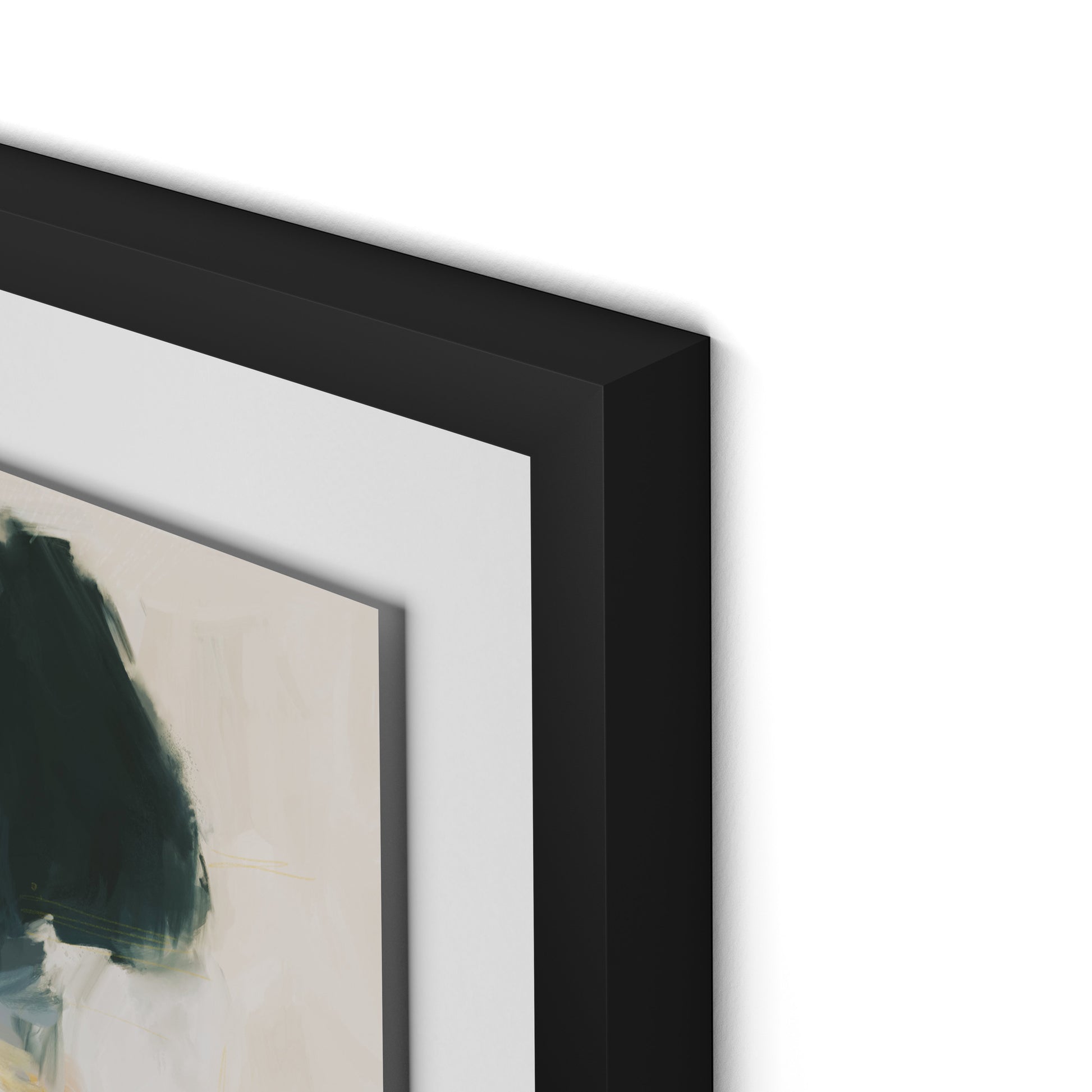 Arch Framed Paper / 32 x 24 in / Black