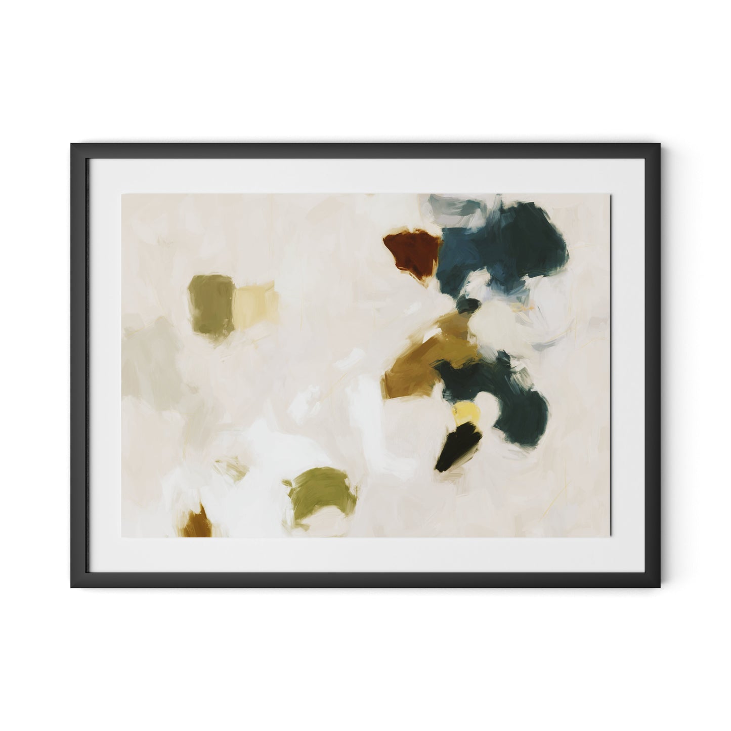 Arch Framed Paper / 32 x 24 in / Black