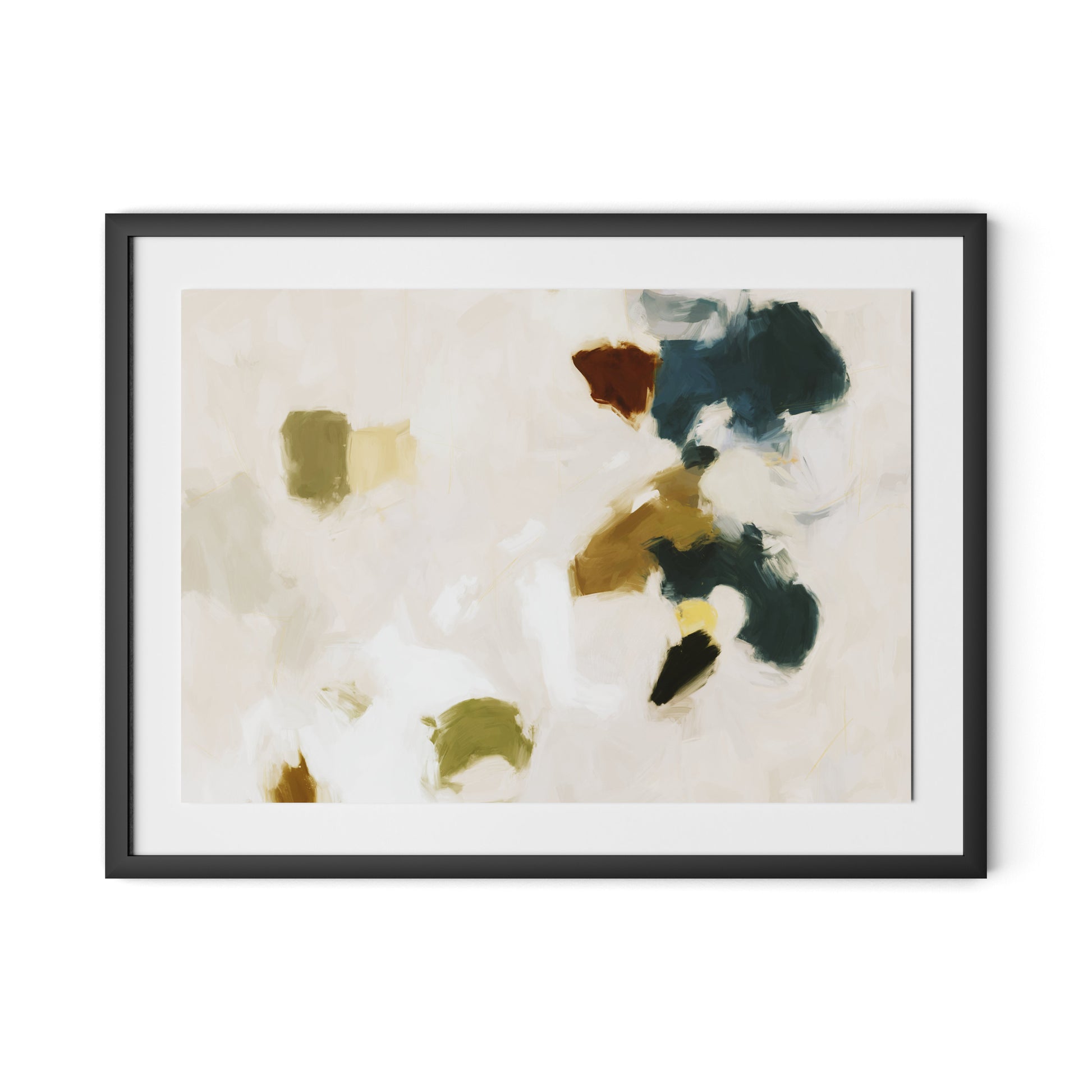 Arch Framed Paper / 32 x 24 in / Black