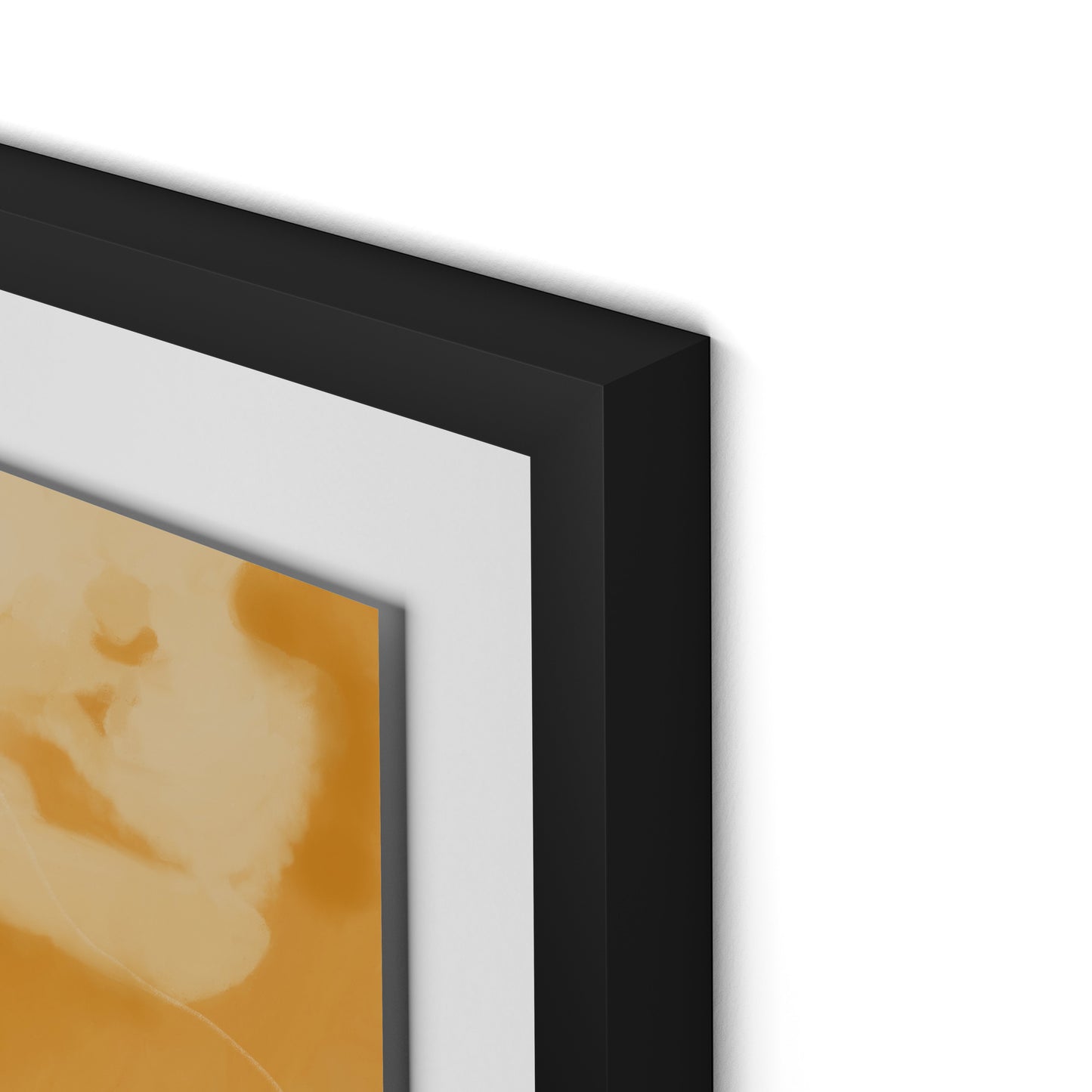 Golden Days Framed Paper / 32 x 24 in / Black