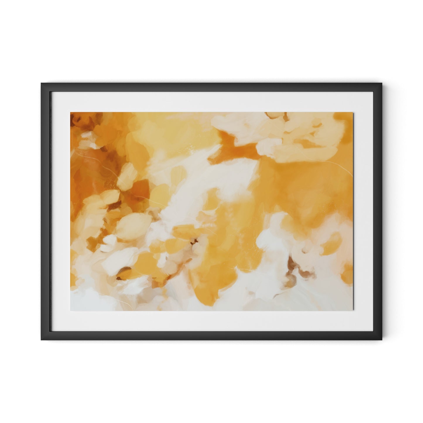 Golden Days Framed Paper / 32 x 24 in / Black