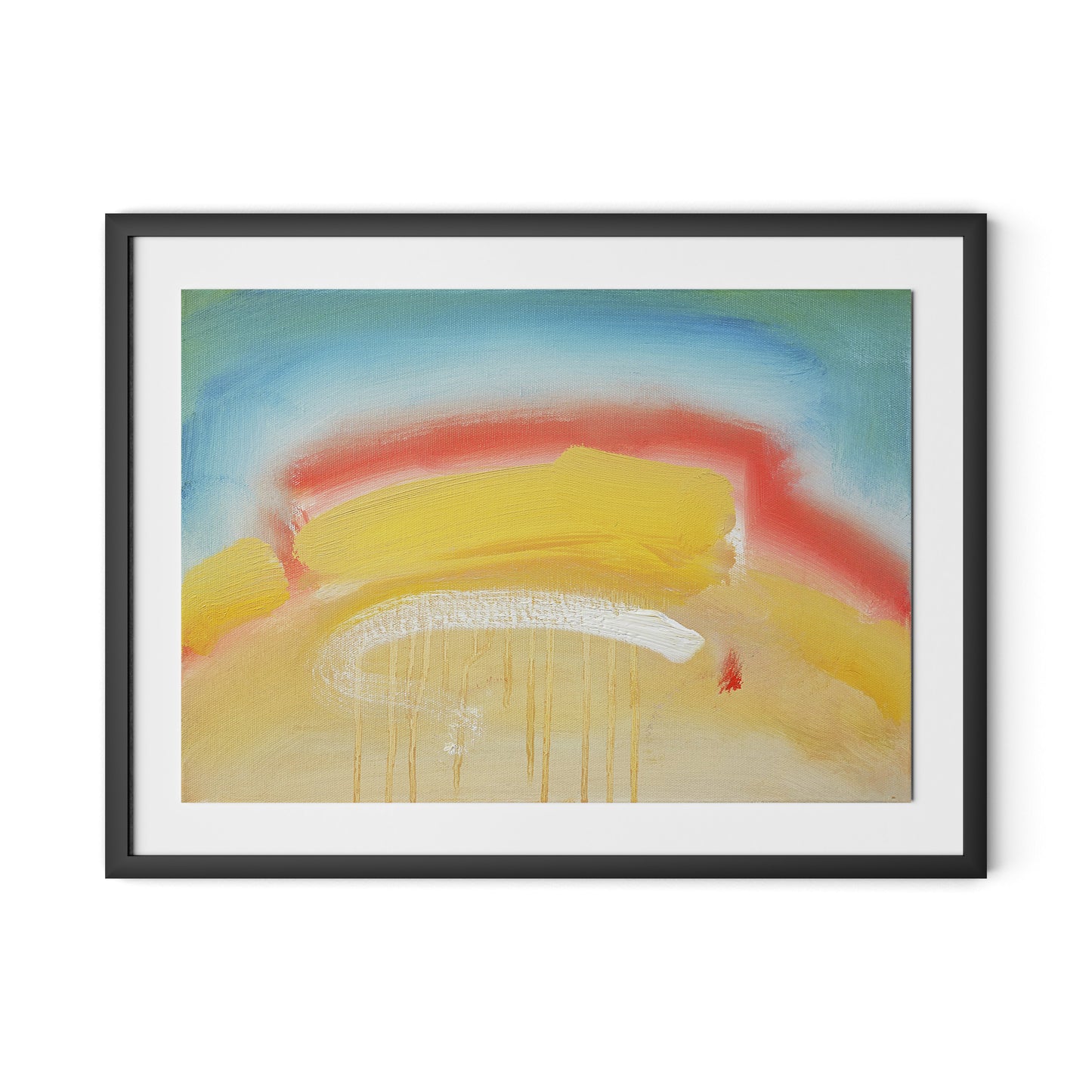 Waltzer Framed Paper / 32 x 24 in / Black