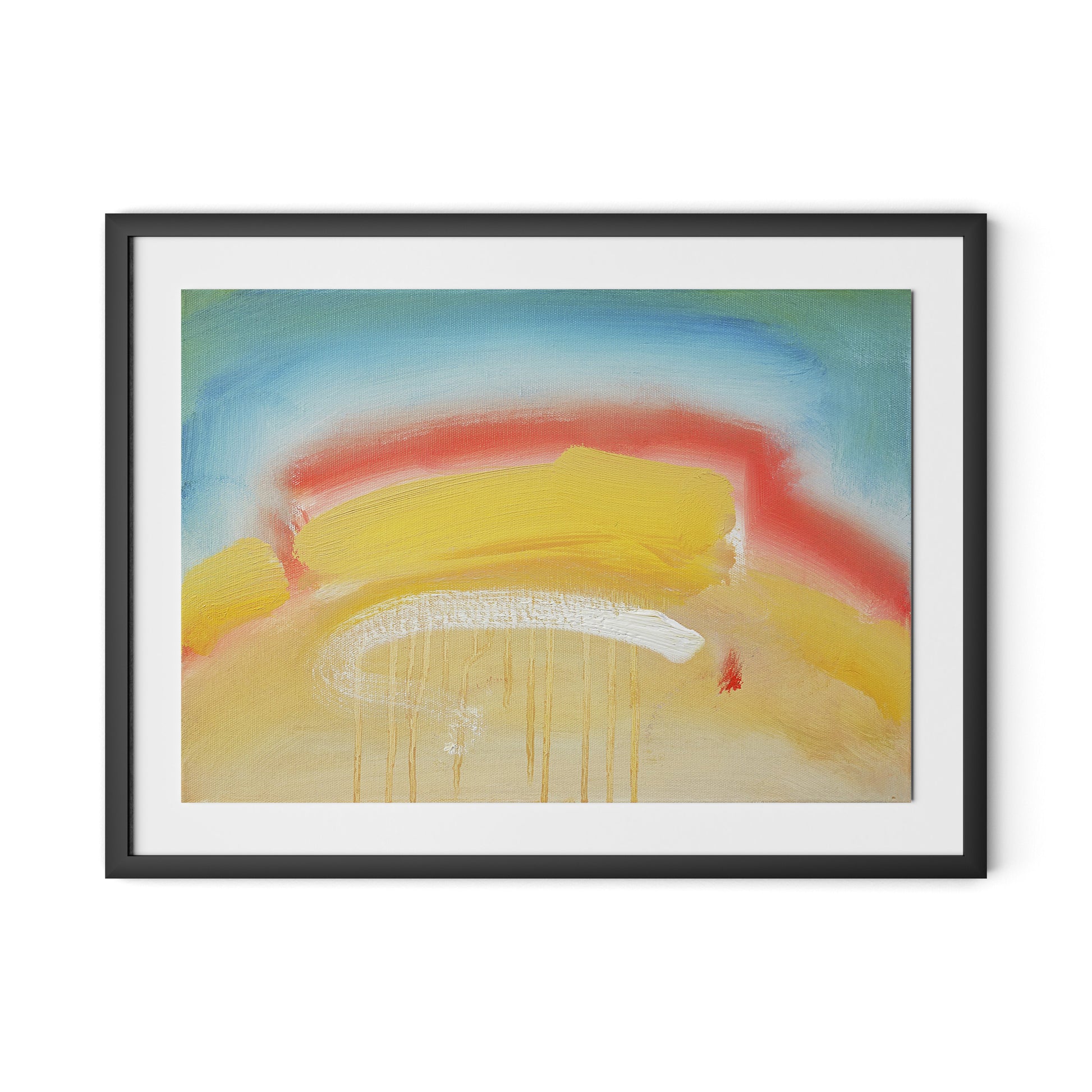Waltzer Framed Paper / 32 x 24 in / Black