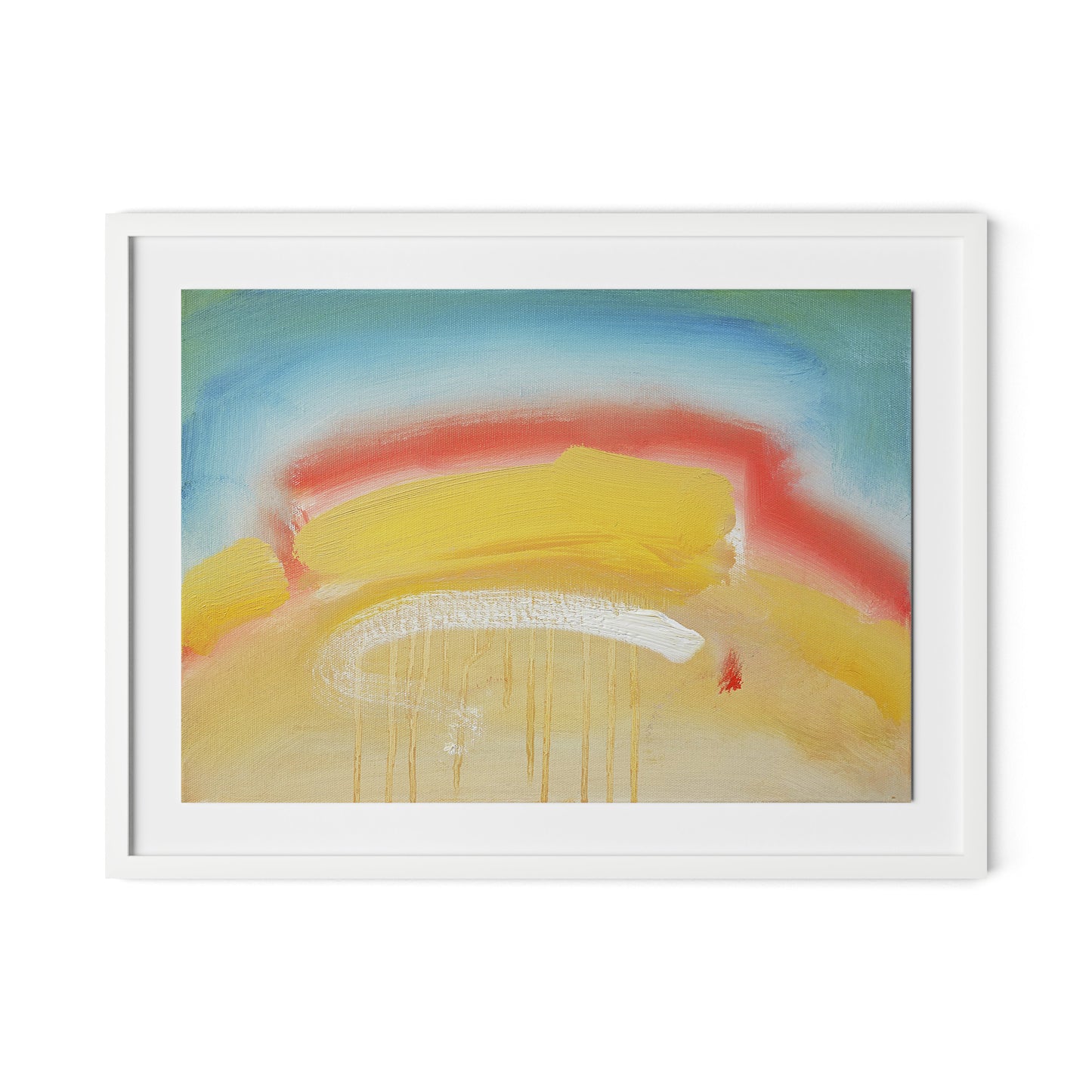 Waltzer Framed Paper / 32 x 24 in / White