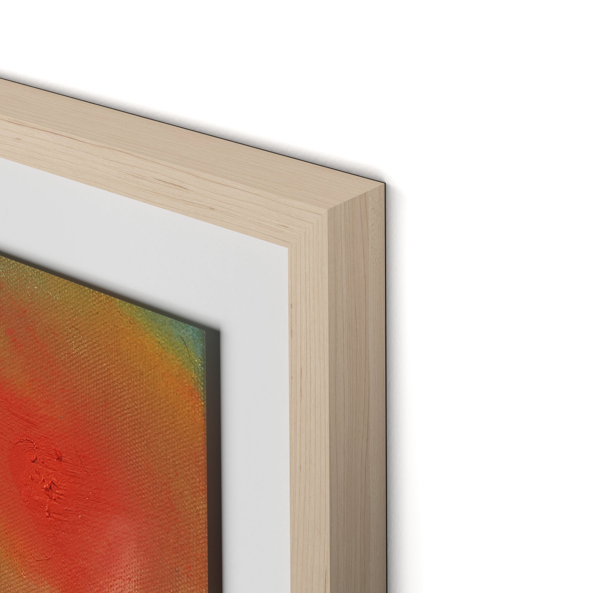 Turner Waltzer Framed Paper / 32 x 24 in / Natural Maple