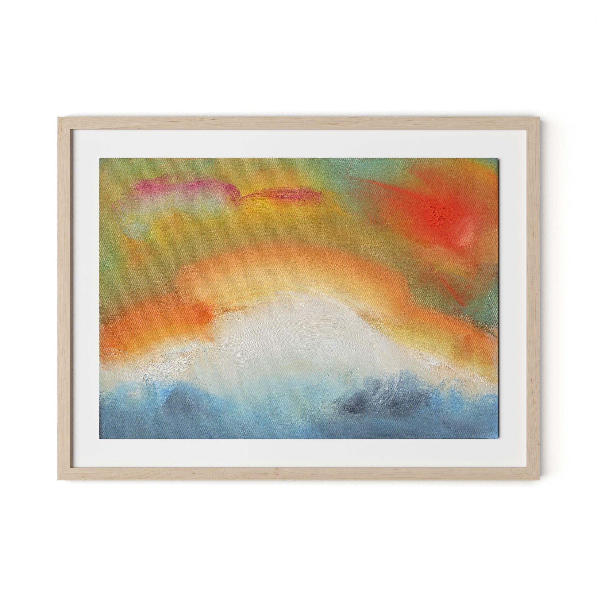Turner Waltzer Framed Paper / 32 x 24 in / Natural Maple