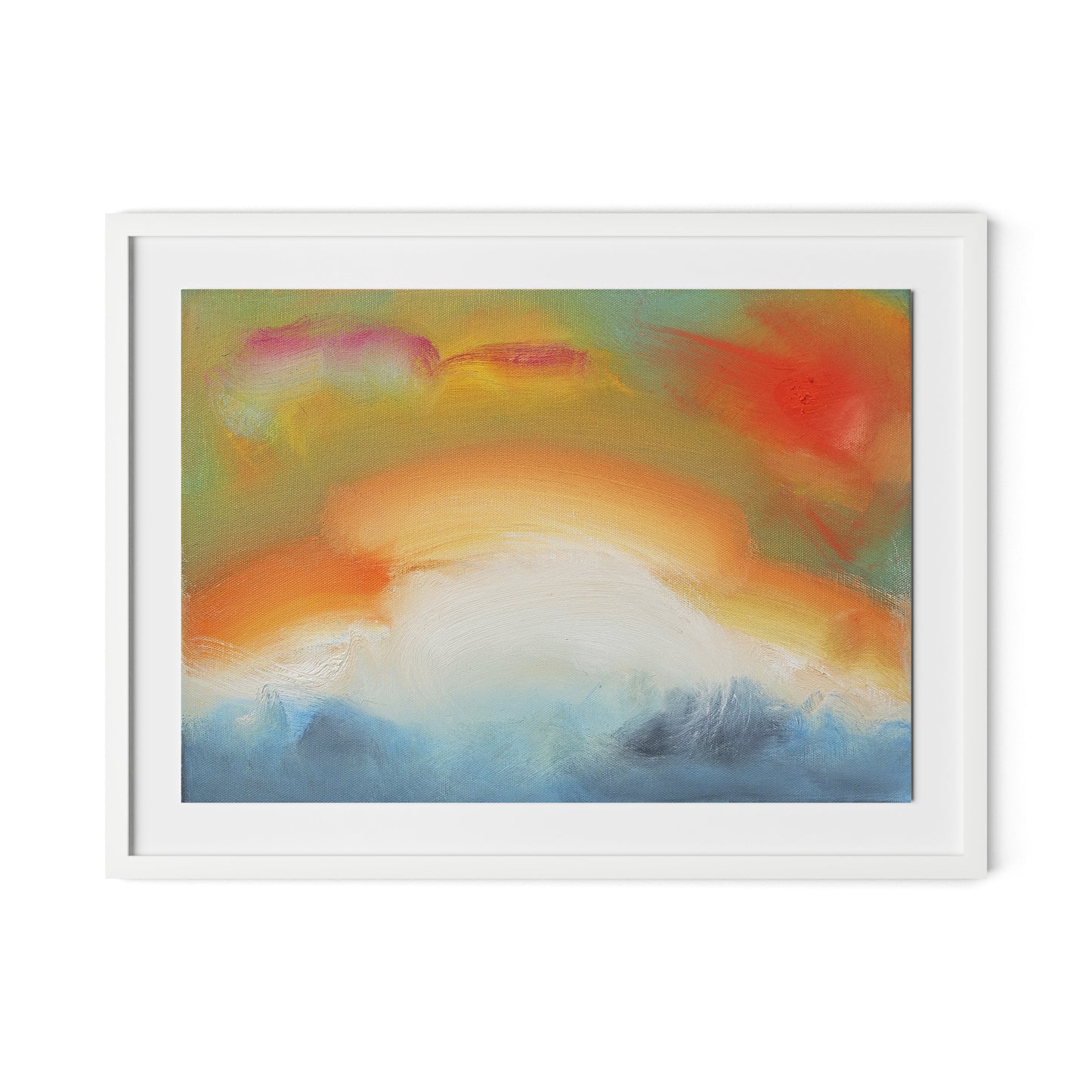 Turner Waltzer Framed Paper / 32 x 24 in / White