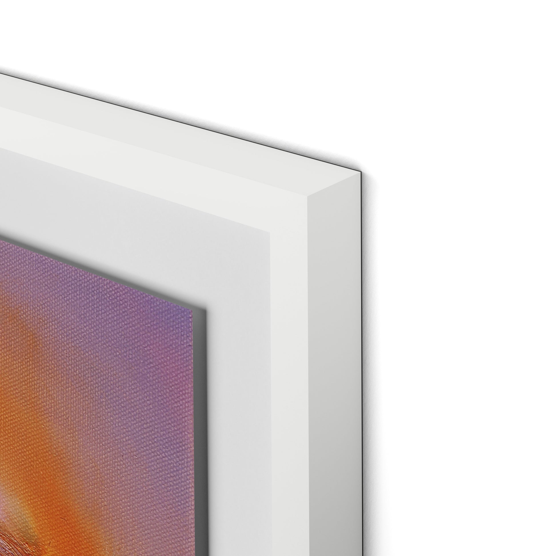 Dodgem Framed Paper / 32 x 24 in / White