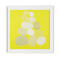 Pila Limon Framed Paper / 32 x 32 in / White