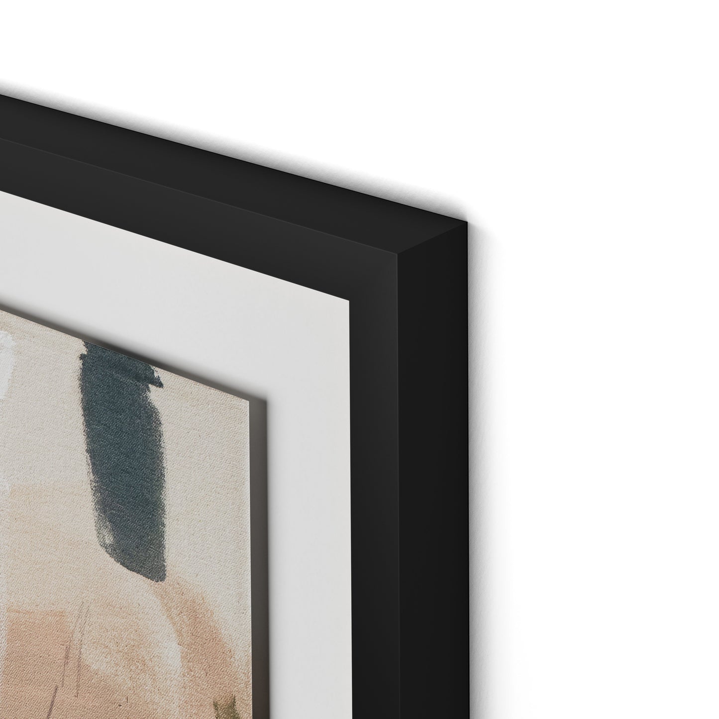 Girls Just Wanna Have Fun Framed Paper / 32 x 32 in / Black