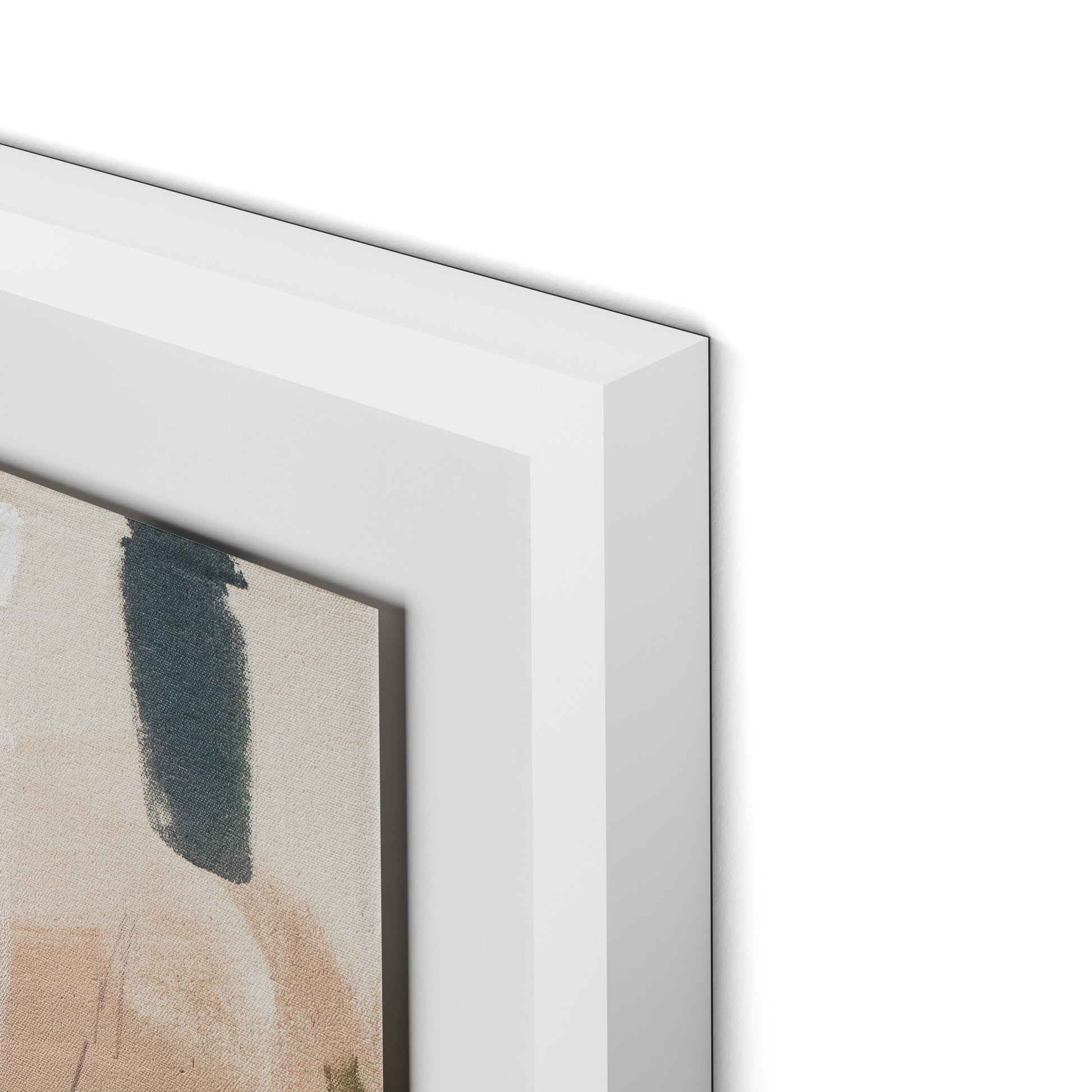 Girls Just Wanna Have Fun Framed Paper / 32 x 32 in / White