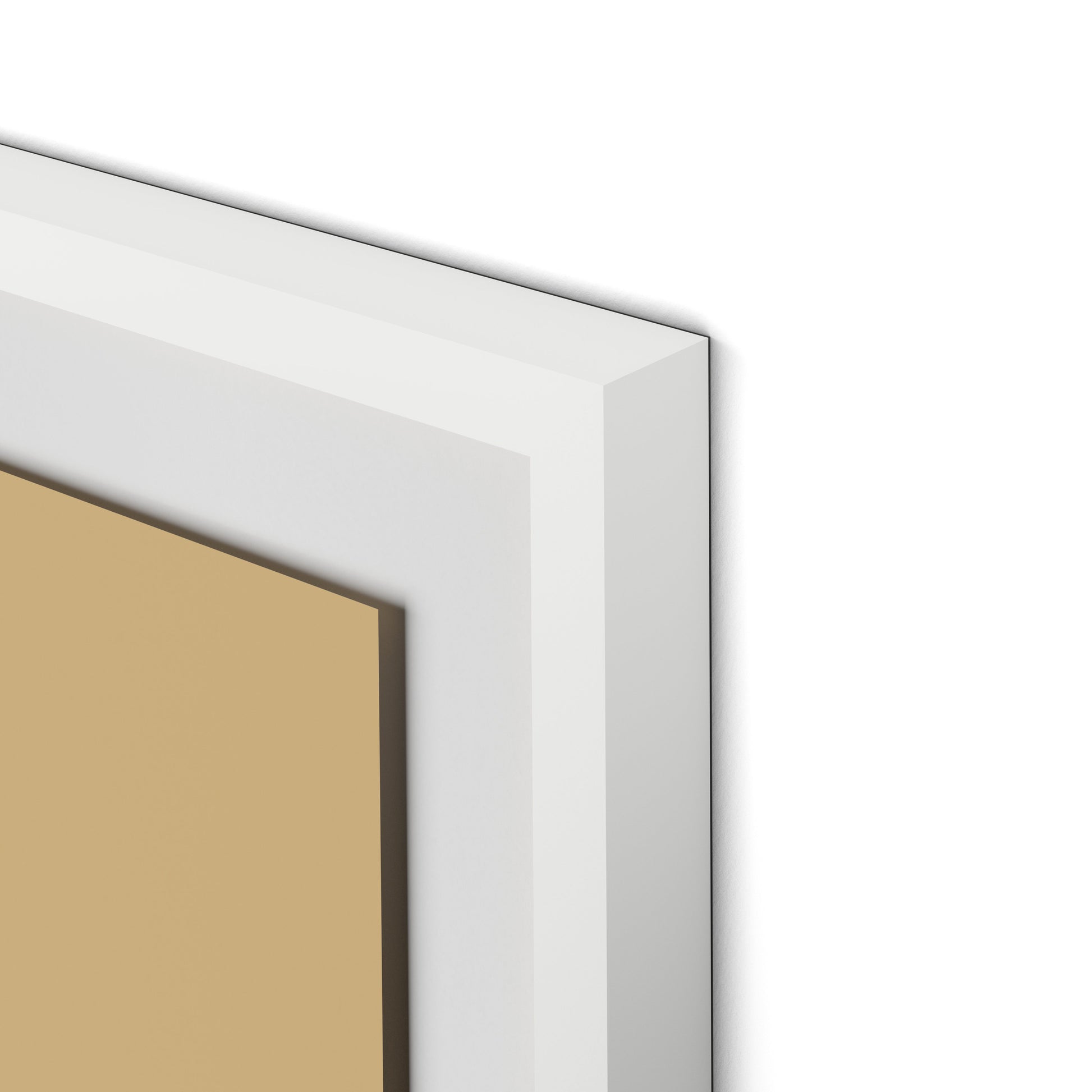 Untitled Box 1 Framed Paper / 32 x 32 in / White