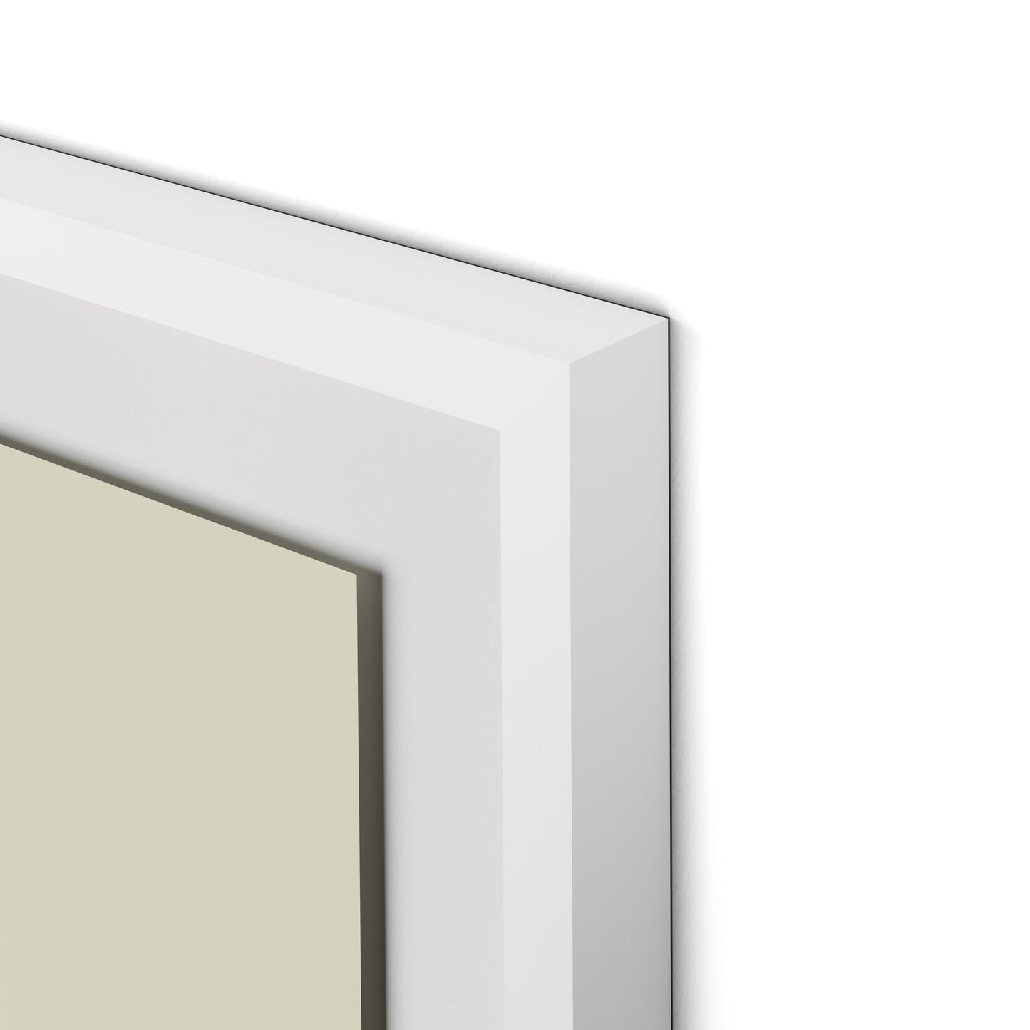 Untitled Box 3 Framed Paper / 32 x 32 in / White