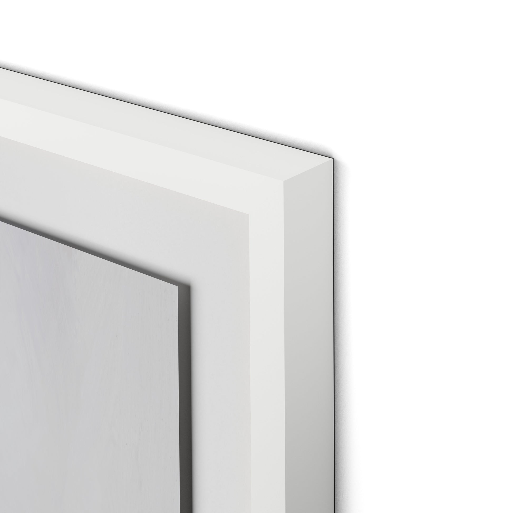 Beauty Framed Paper / 32 x 32 in / White