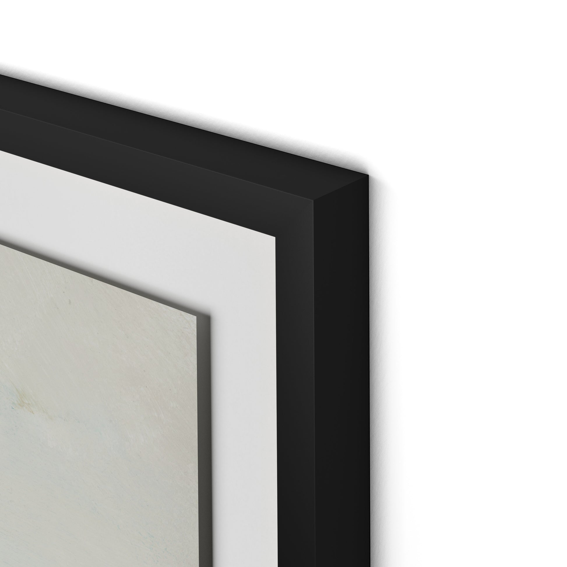 The Way Framed Paper / 32 x 32 in / Black