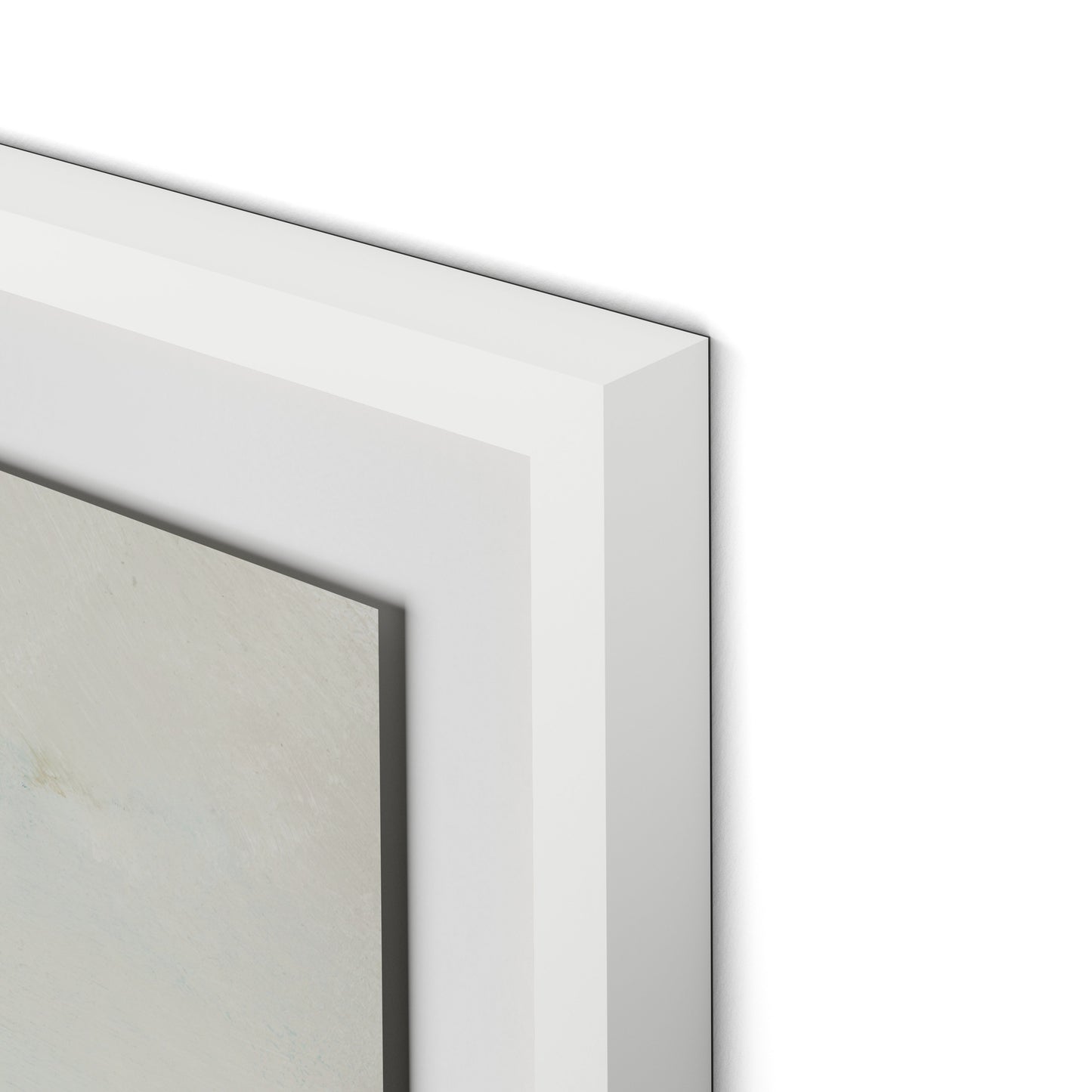 The Way Framed Paper / 32 x 32 in / White