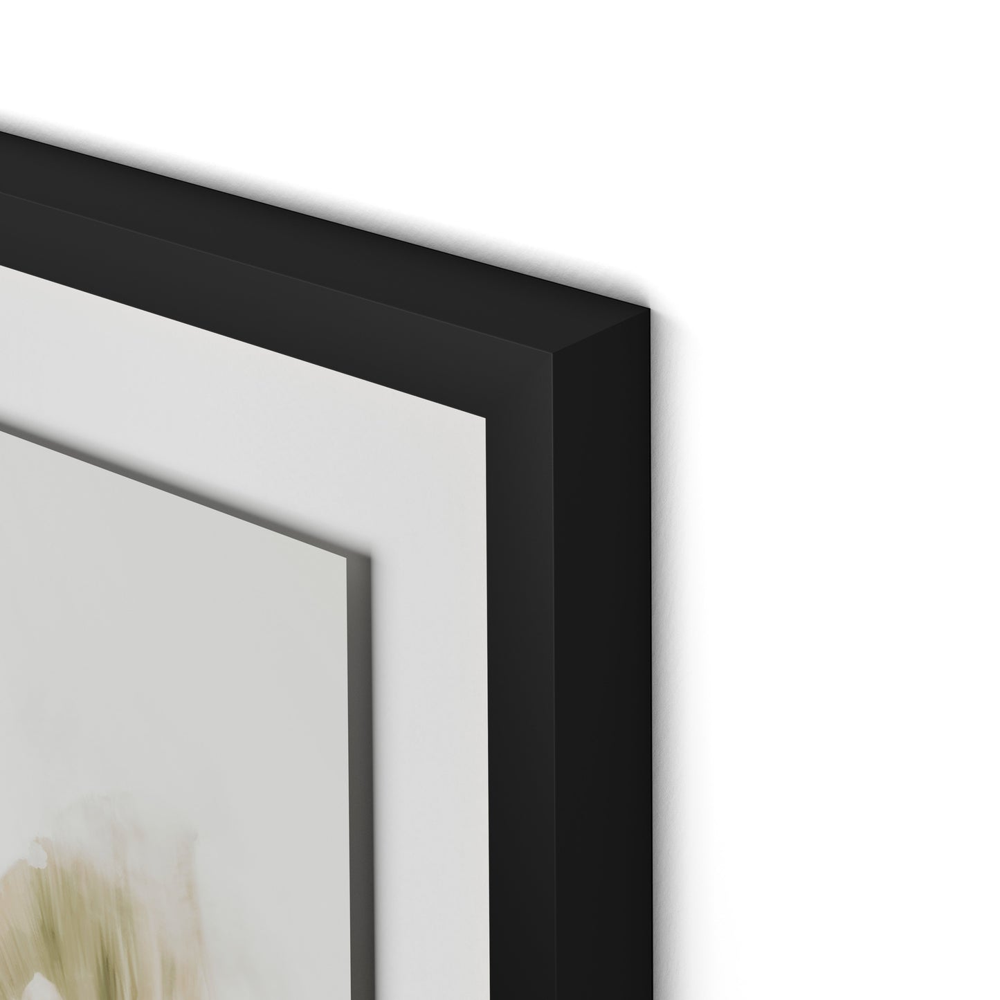 Hayden Framed Paper / 32 x 32 in / Black