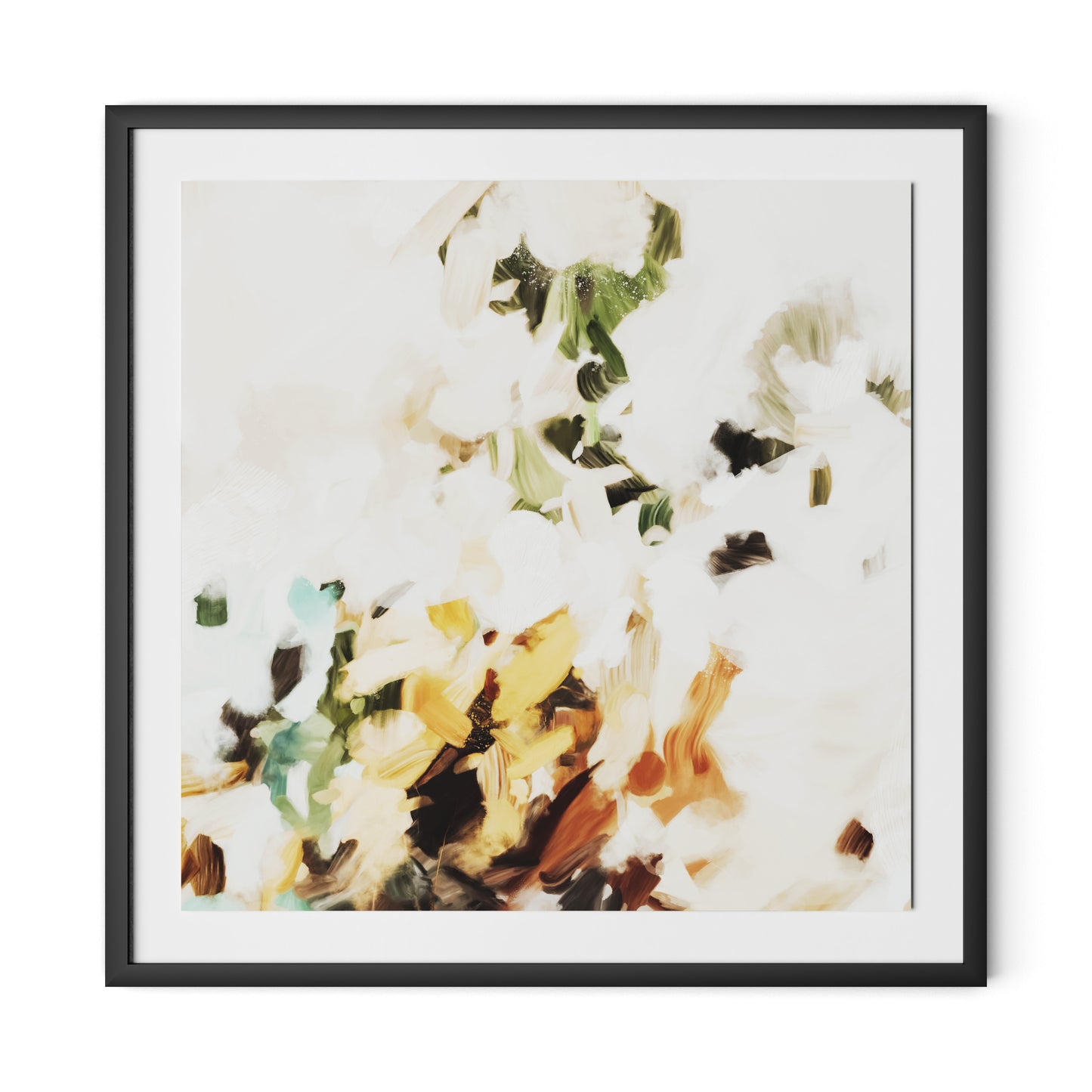 Hayden Framed Paper / 32 x 32 in / Black