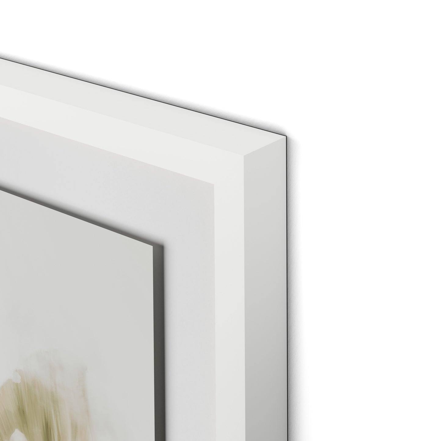 Hayden Framed Paper / 32 x 32 in / White