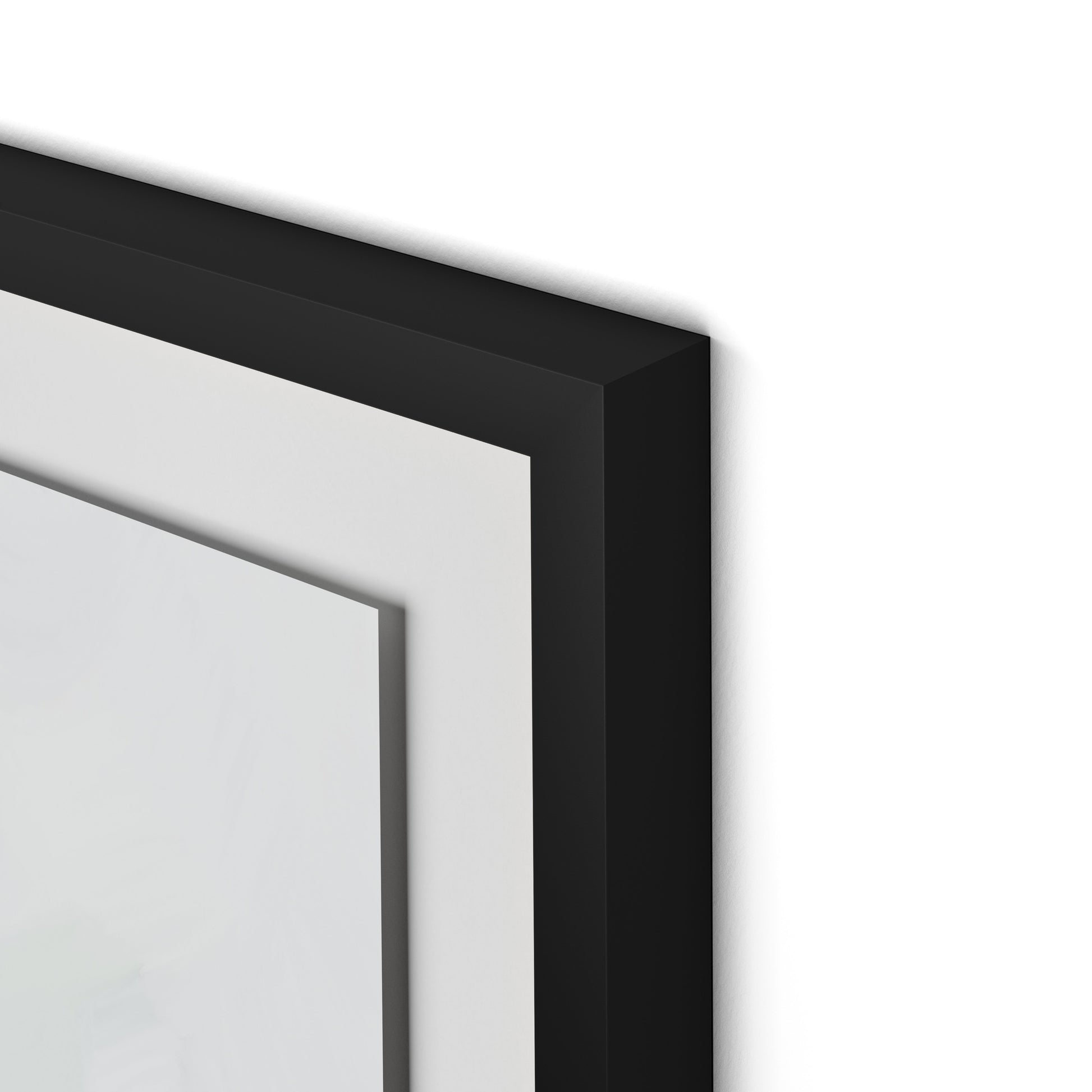 Avis Framed Paper / 32 x 32 in / Black
