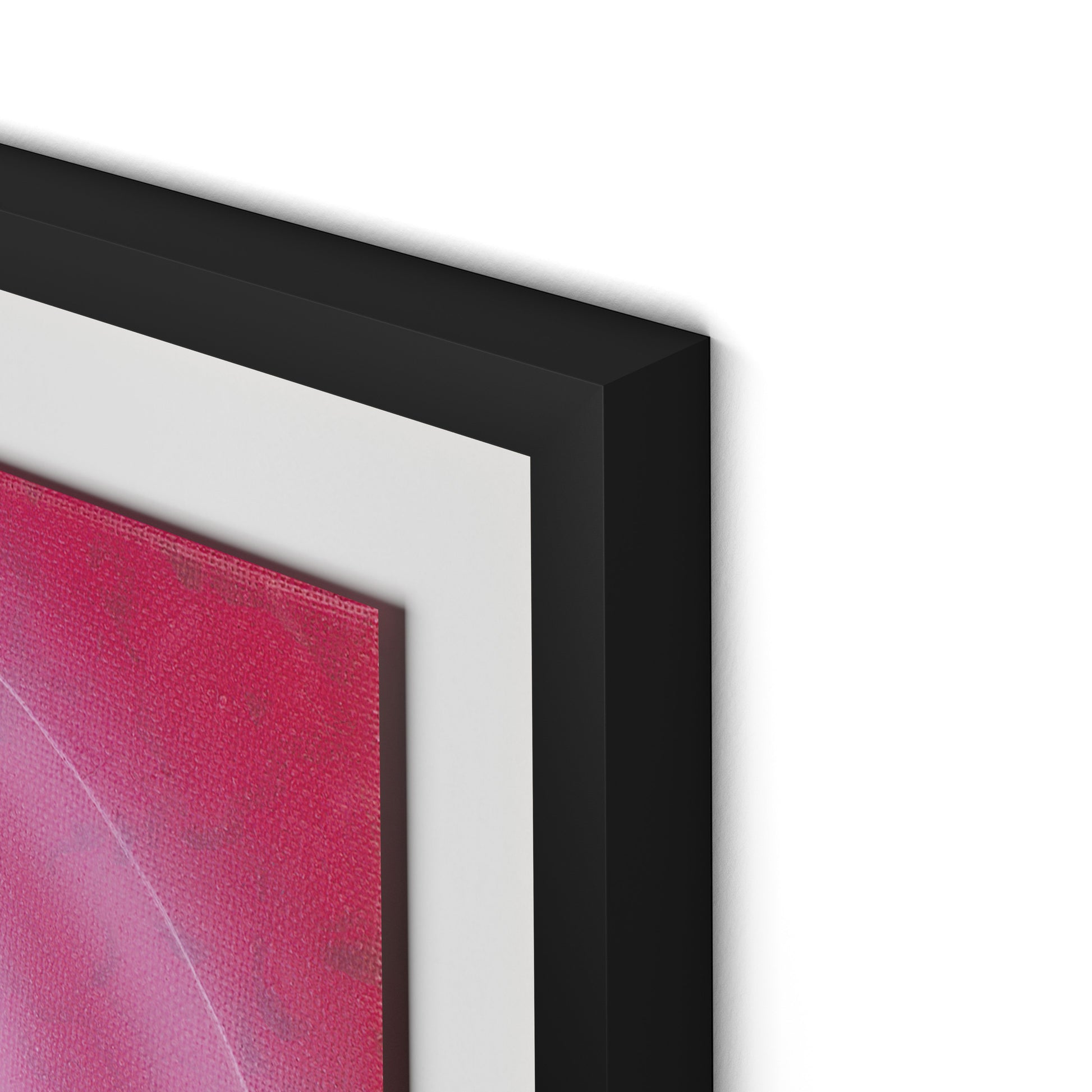 Rose II Framed Paper / 32 x 32 in / Black