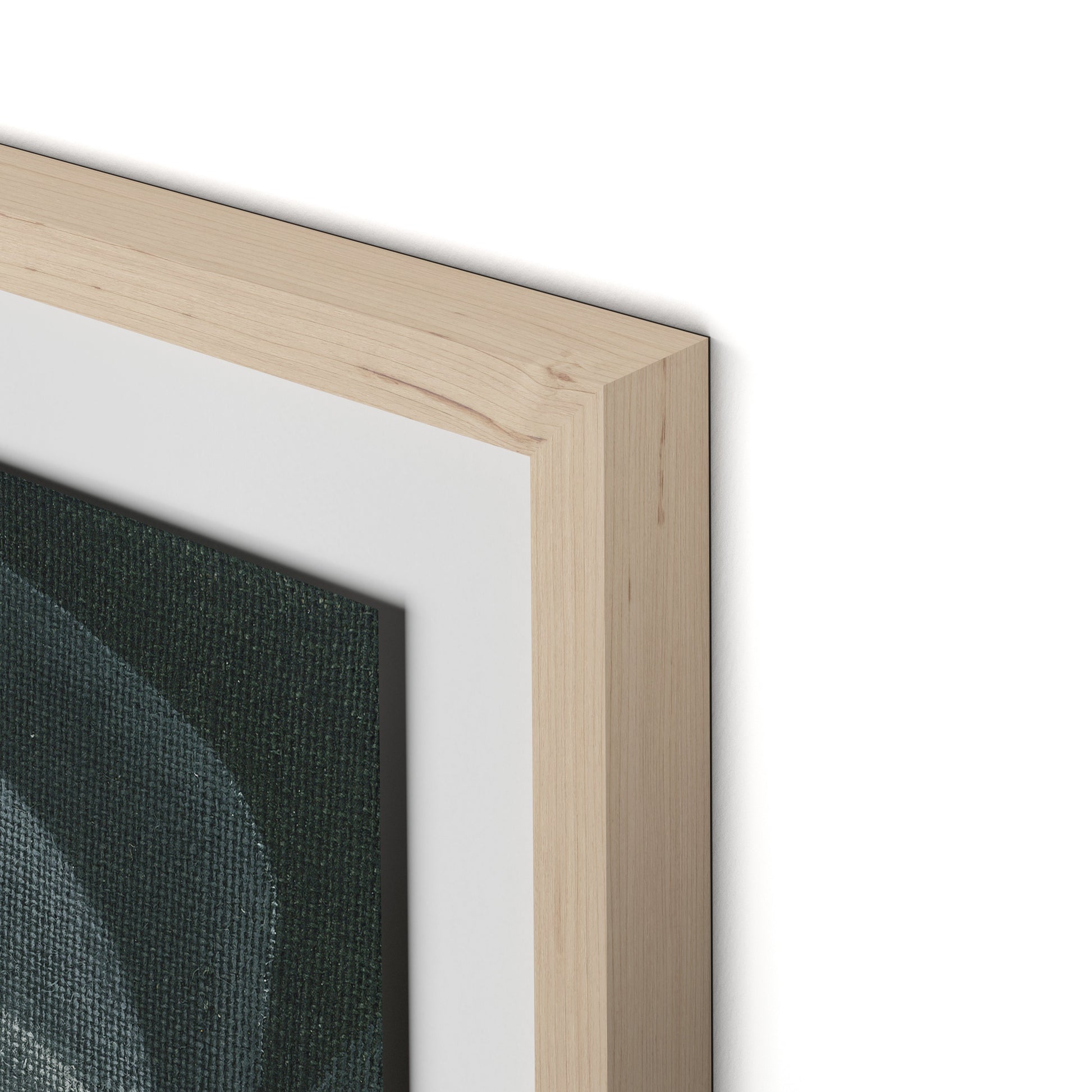 Shadows II Framed Paper / 32 x 32 in / Natural Maple