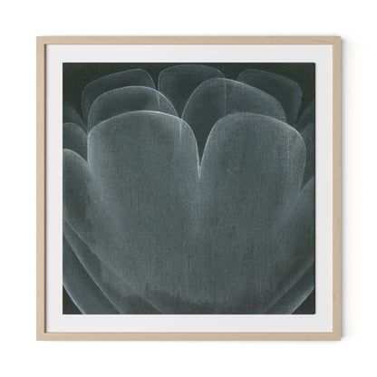 Shadows II Framed Paper / 32 x 32 in / Natural Maple