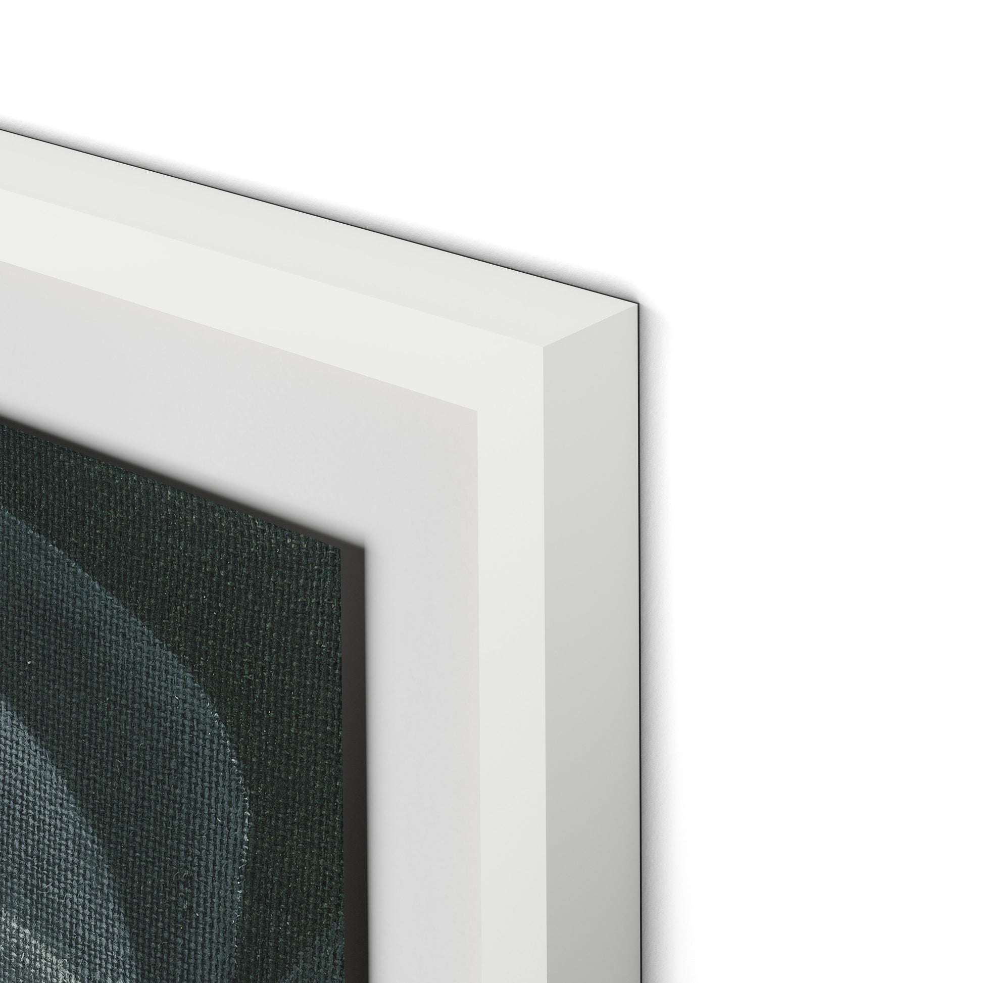 Shadows II Framed Paper / 32 x 32 in / White