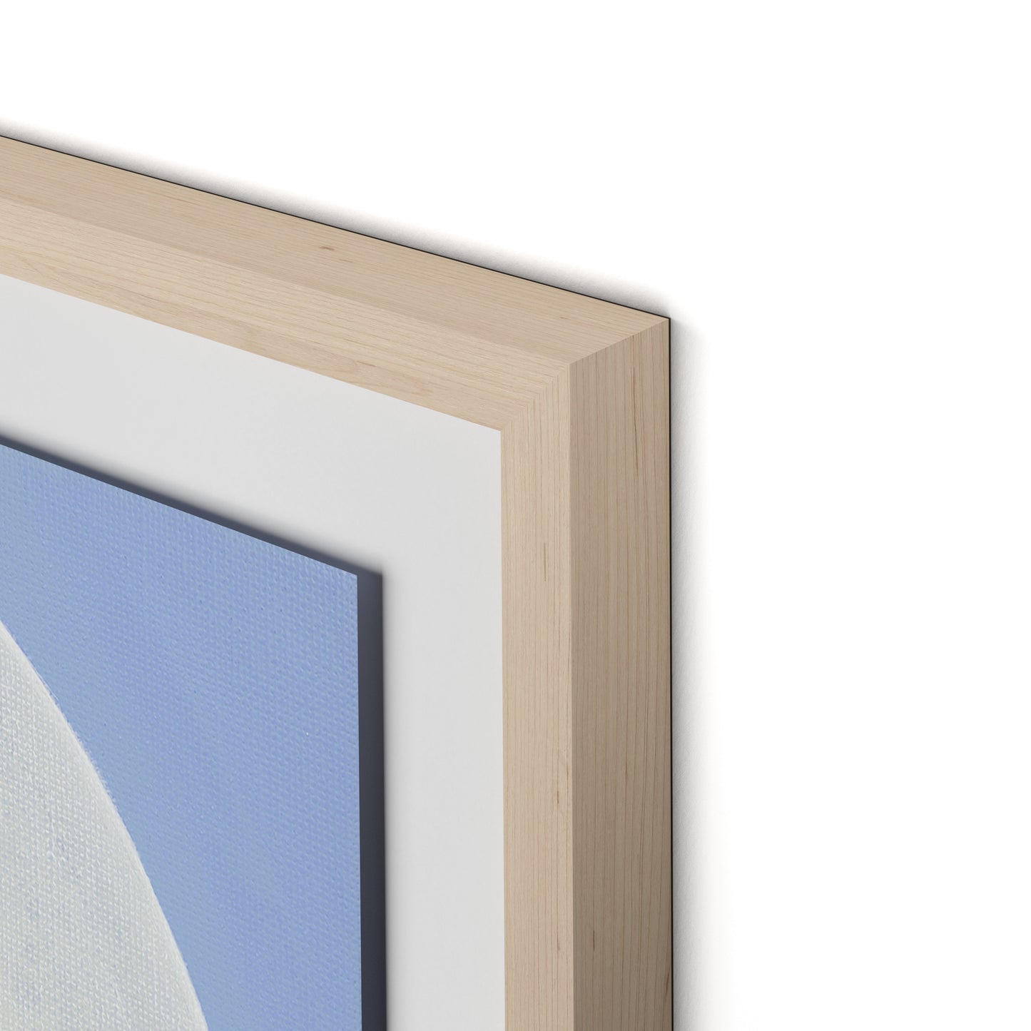 Pearl Framed Paper / 32 x 32 in / Natural Maple