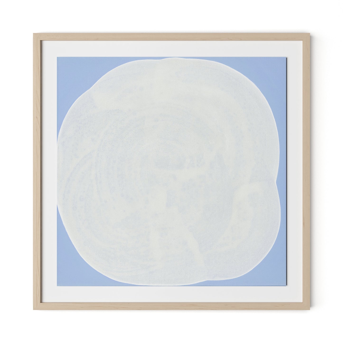 Pearl Framed Paper / 32 x 32 in / Natural Maple